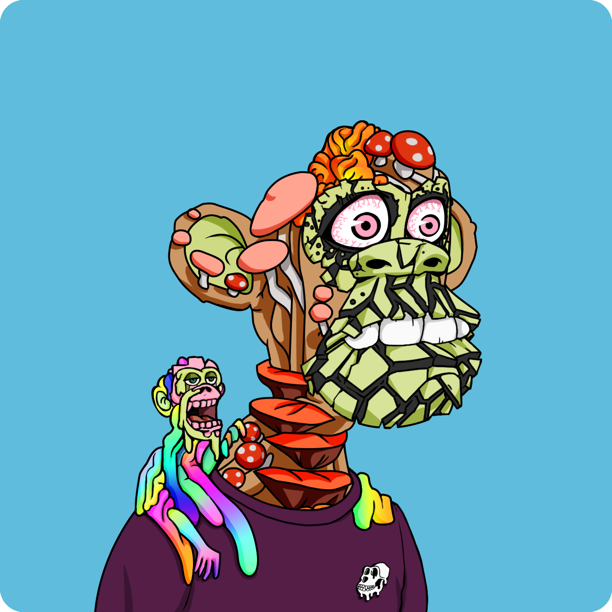 Yuga Labs - Mutant Ape Yacht Club - NFT # 9505