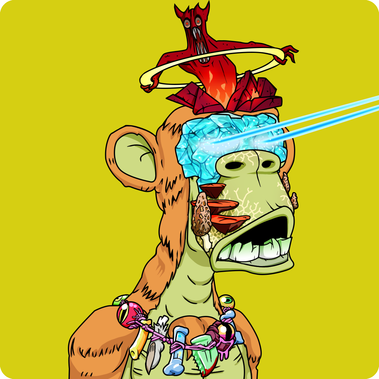 Yuga Labs - Mutant Ape Yacht Club - NFT # 11780