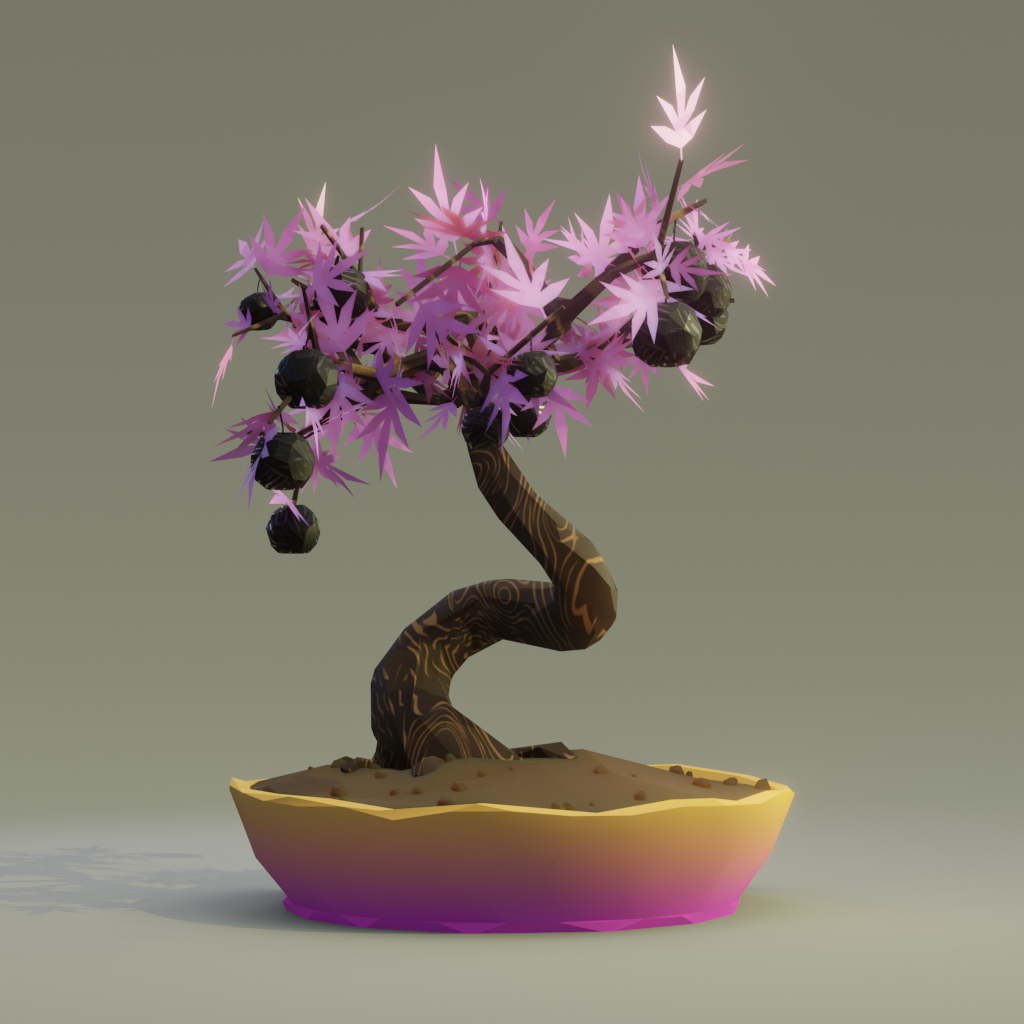 ZENFT Garden Society - Bonsai - Bonsai #8525 - NFT # 8525