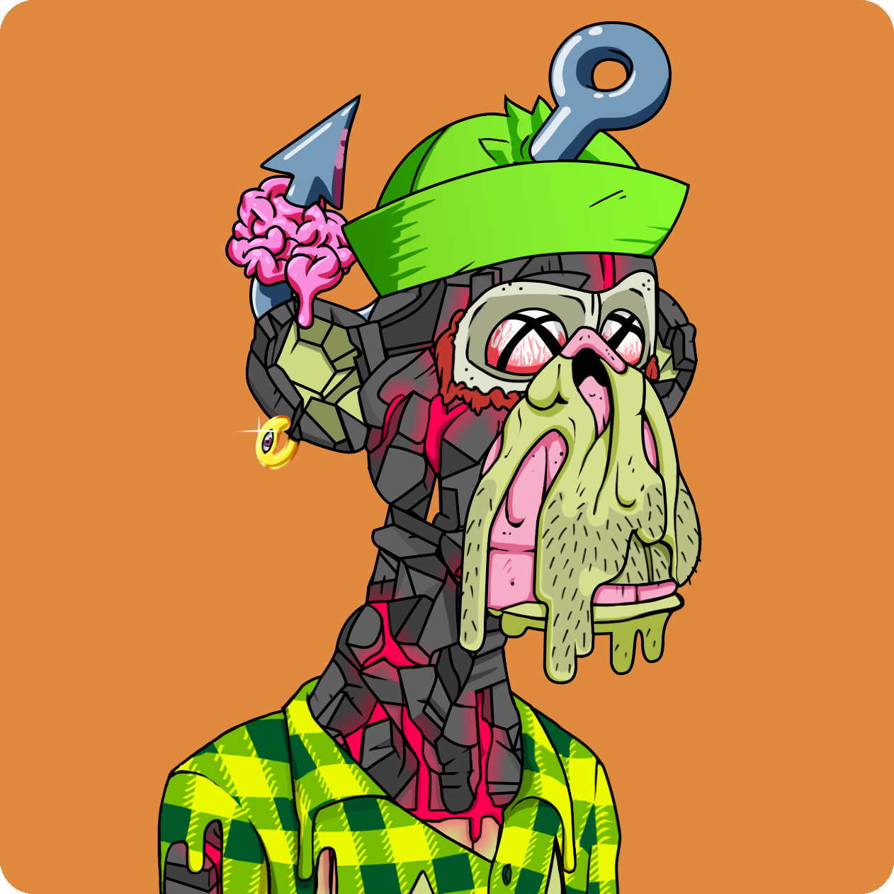 Yuga Labs - Mutant Ape Yacht Club - NFT # 13790