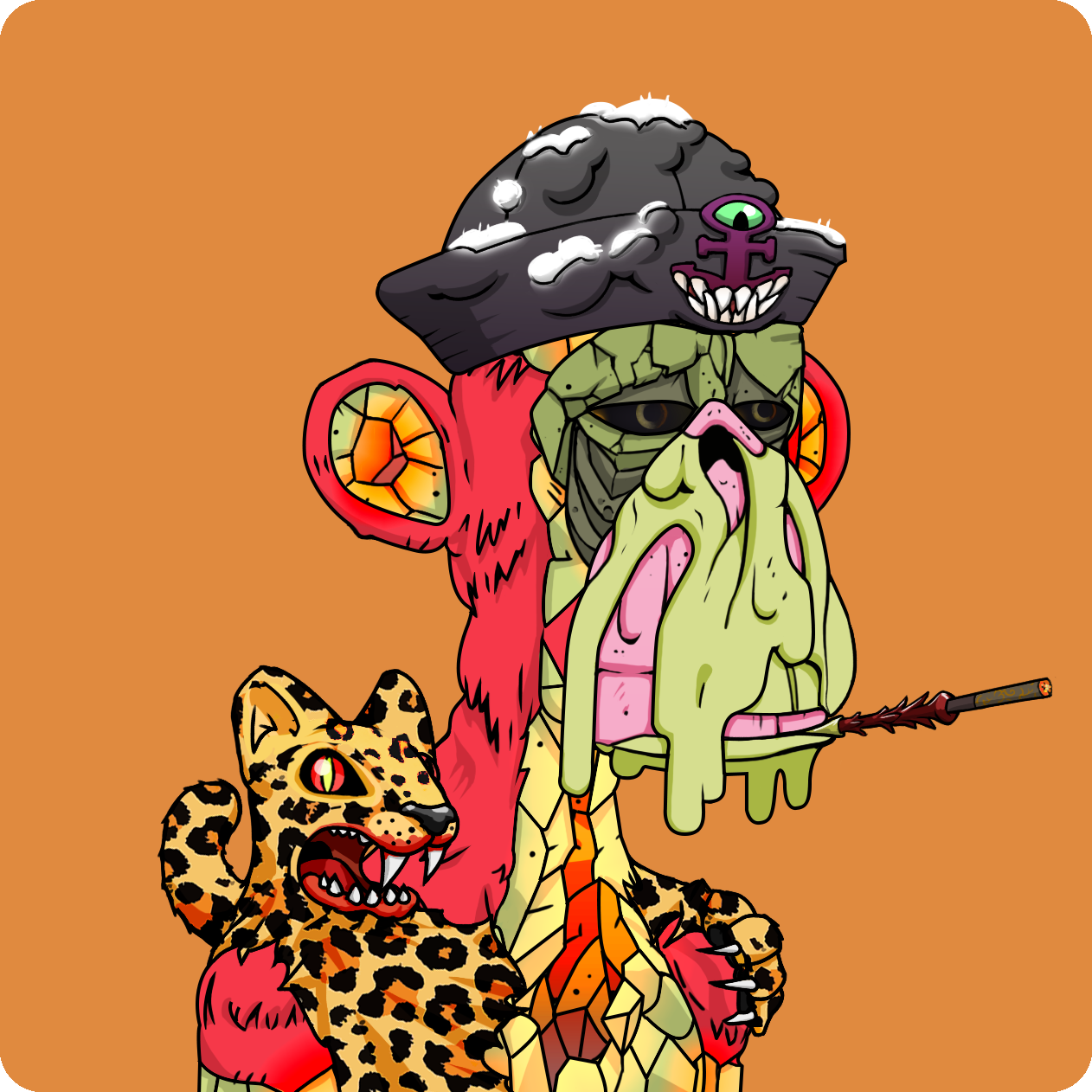 Yuga Labs - Mutant Ape Yacht Club - NFT # 9453