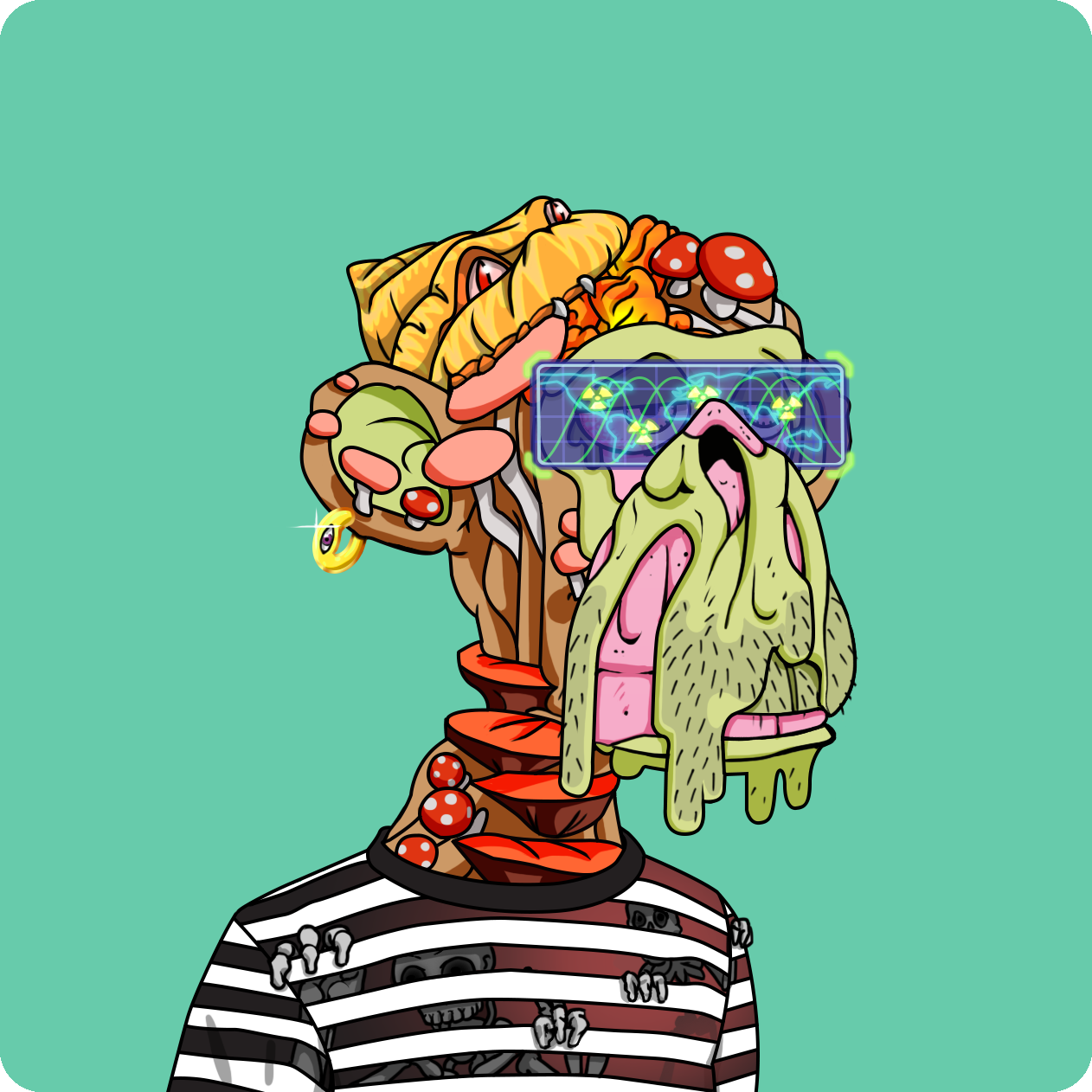 Yuga Labs - Mutant Ape Yacht Club - NFT # 21176