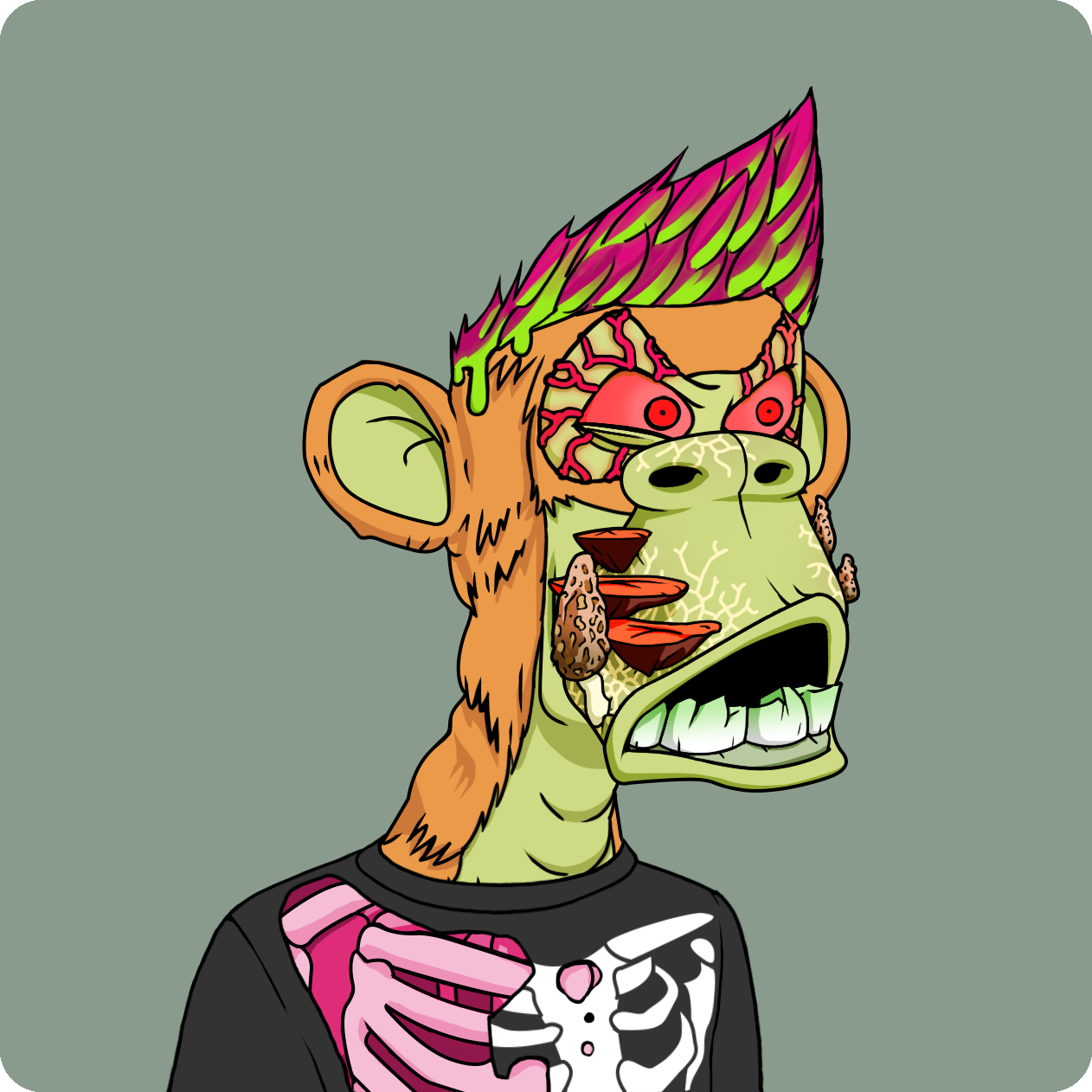 Yuga Labs - Mutant Ape Yacht Club - NFT # 2723