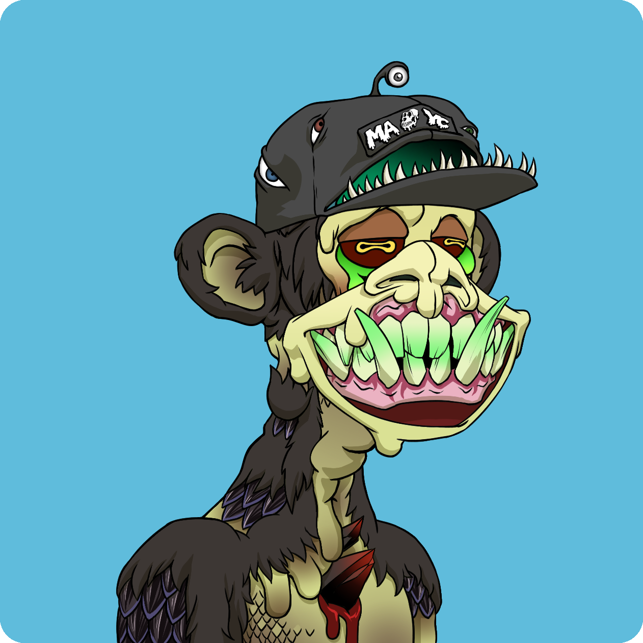 Yuga Labs - Mutant Ape Yacht Club - NFT # 15275