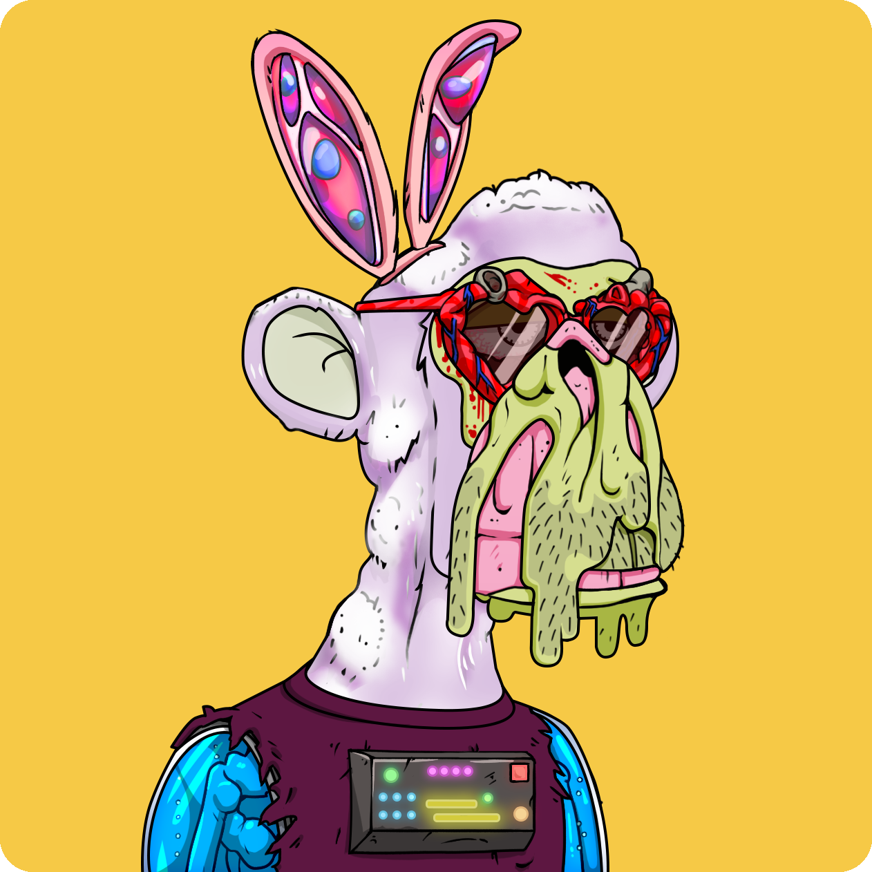 Yuga Labs - Mutant Ape Yacht Club - NFT # 19636