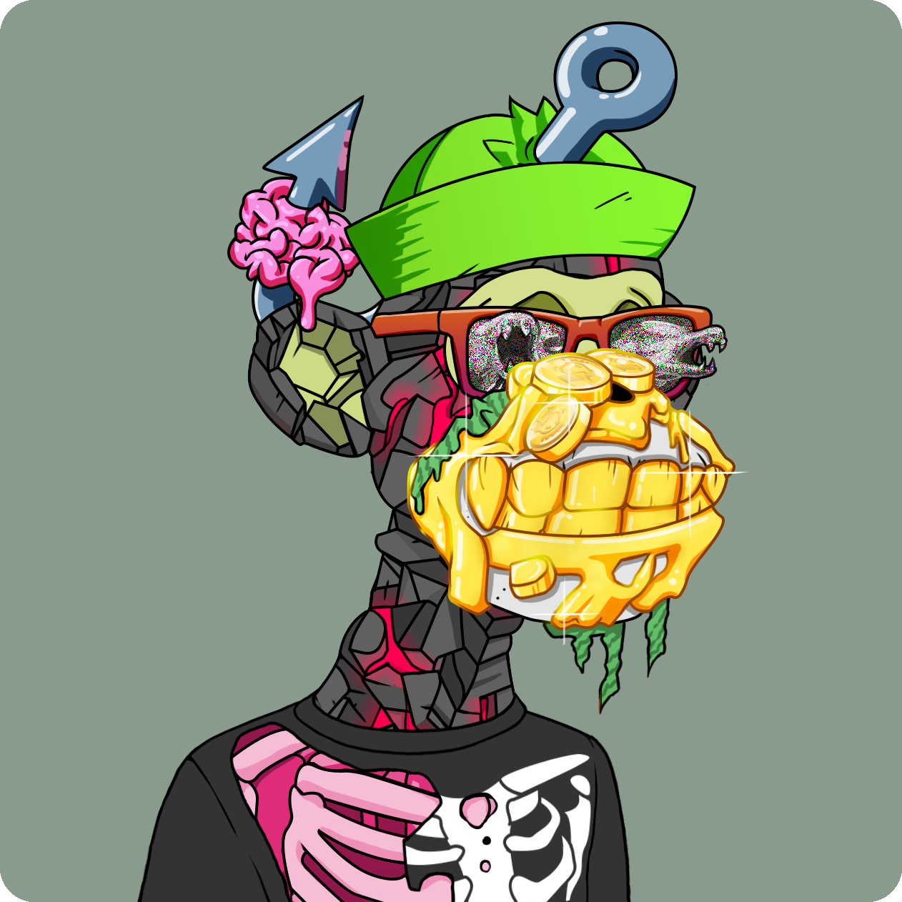 Yuga Labs - Mutant Ape Yacht Club - NFT # 1590