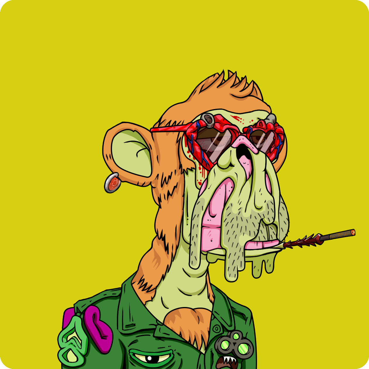 Yuga Labs - Mutant Ape Yacht Club - NFT # 5825