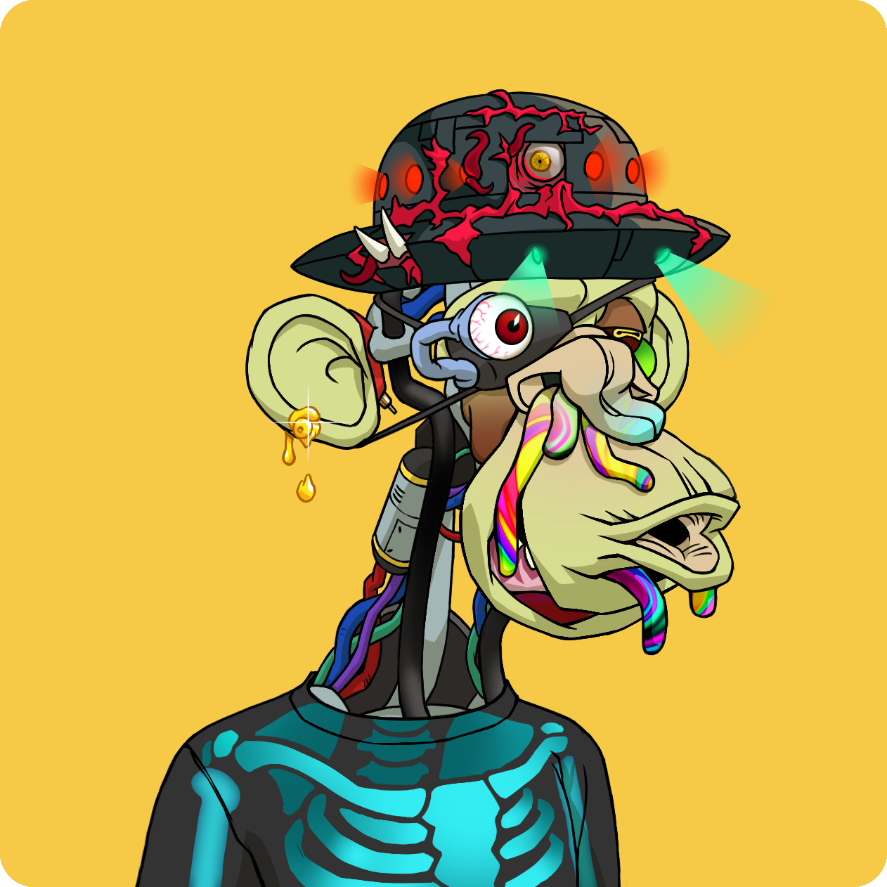 Yuga Labs - Mutant Ape Yacht Club - NFT # 23833