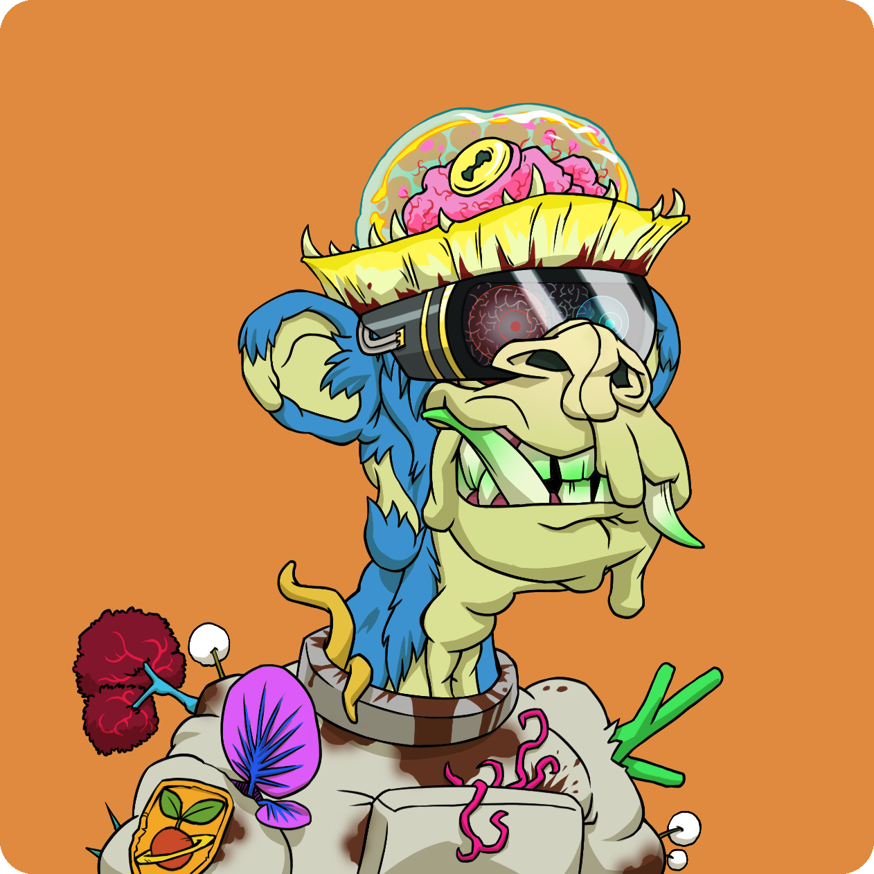 Yuga Labs - Mutant Ape Yacht Club - NFT # 27715