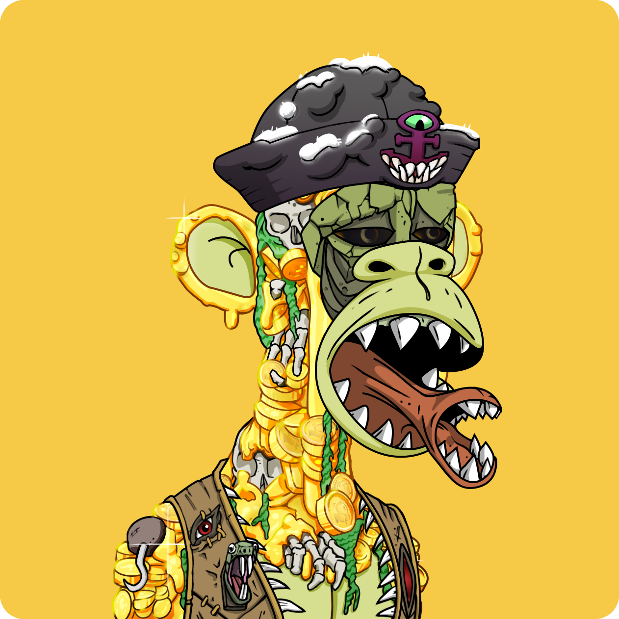 Yuga Labs - Mutant Ape Yacht Club - NFT # 11622