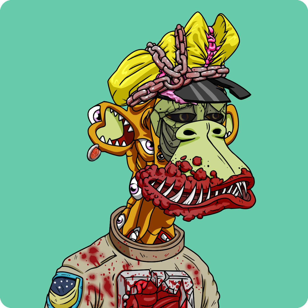 Yuga Labs - Mutant Ape Yacht Club - NFT # 28332