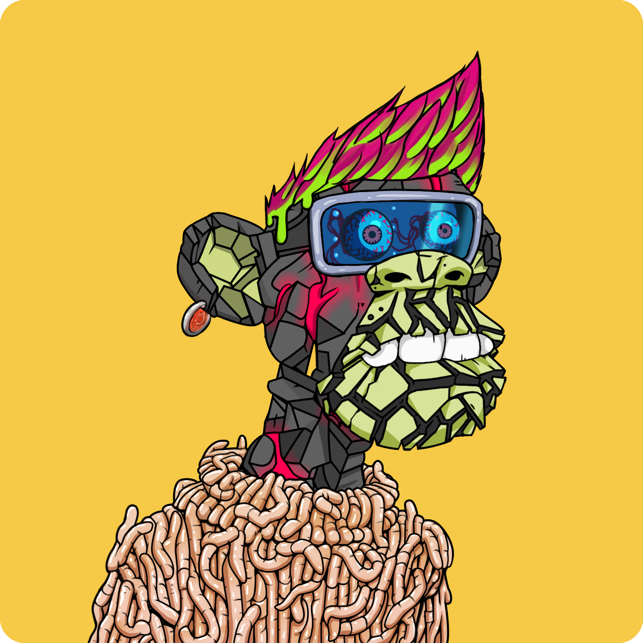 Yuga Labs - Mutant Ape Yacht Club - NFT # 1771