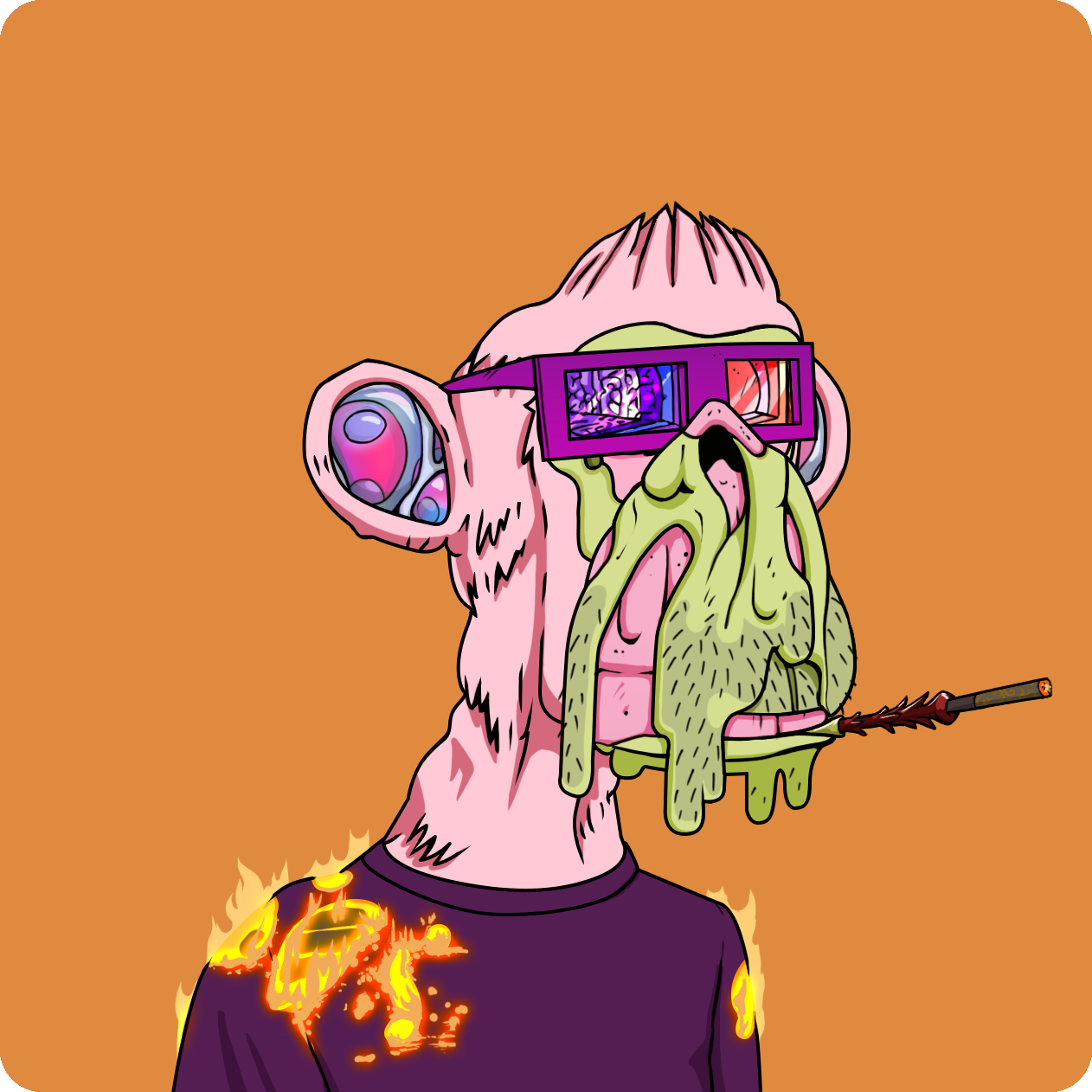 Yuga Labs - Mutant Ape Yacht Club - NFT # 5115