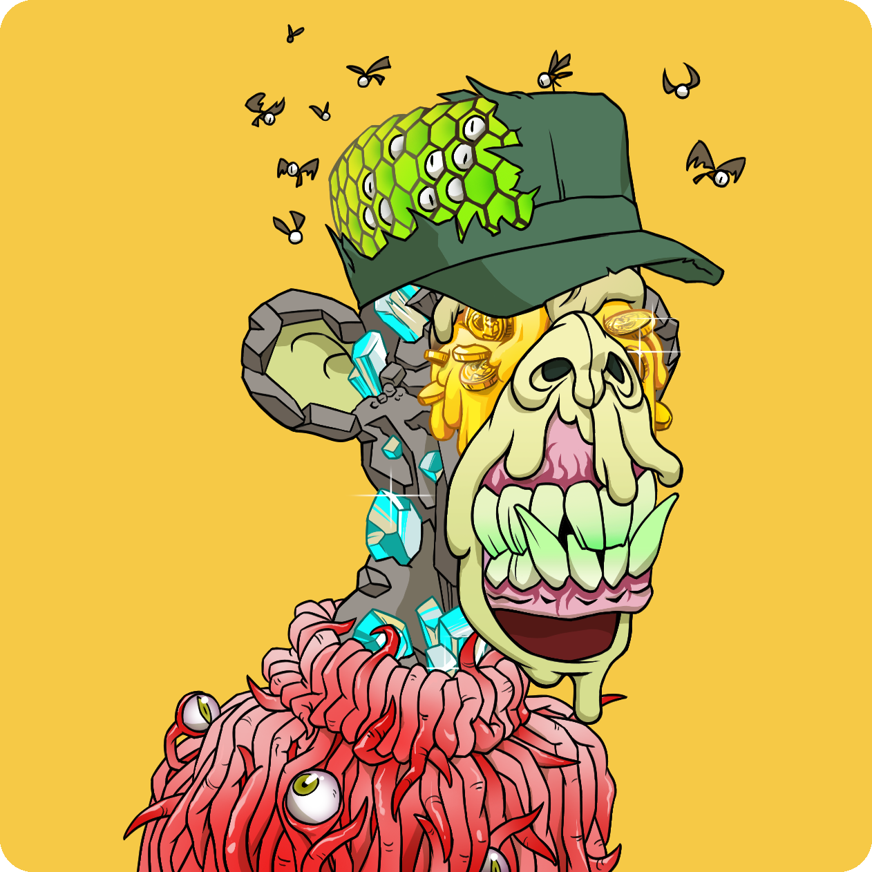 Yuga Labs - Mutant Ape Yacht Club - NFT # 5696