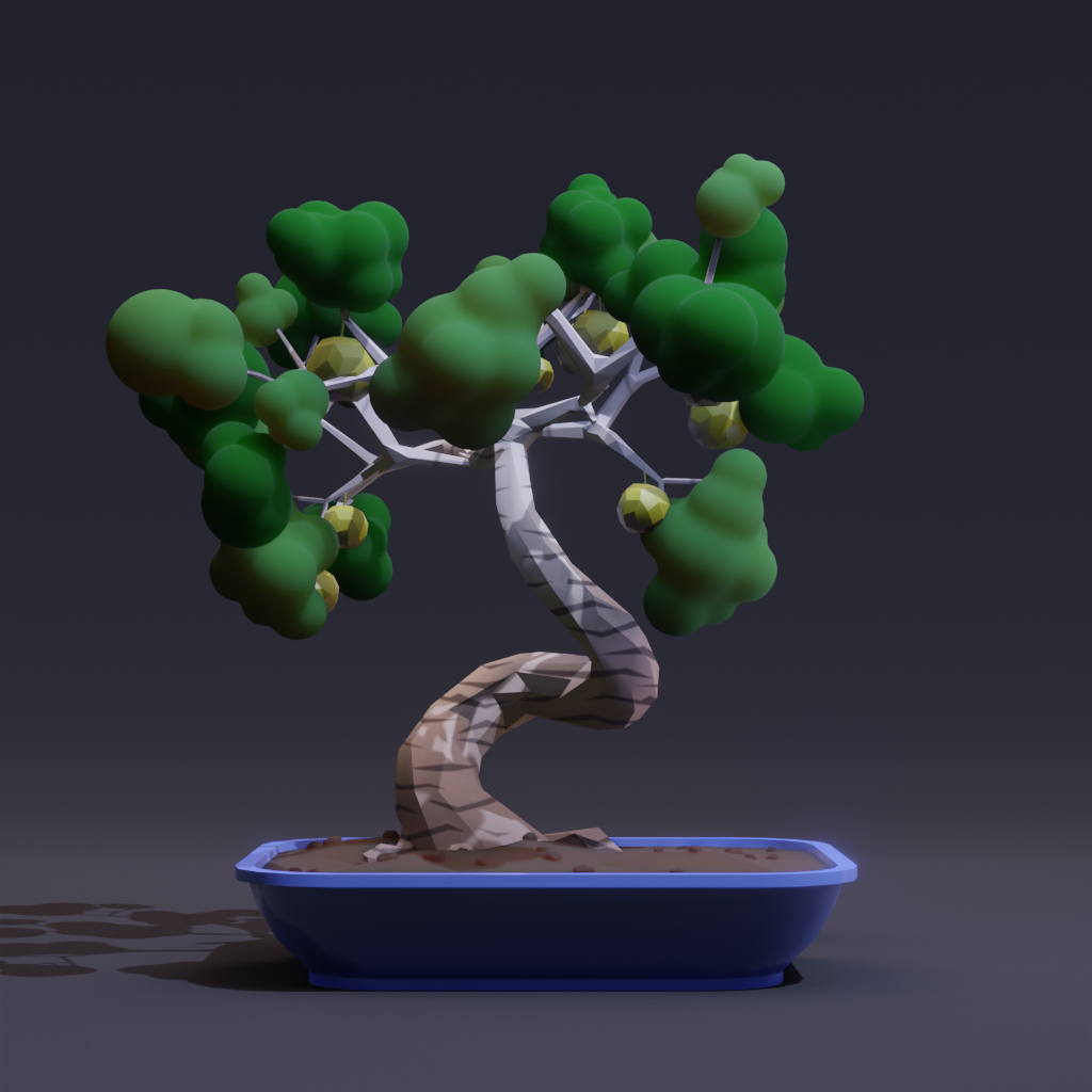 ZENFT Garden Society - Bonsai - Bonsai #8447 - NFT # 8447