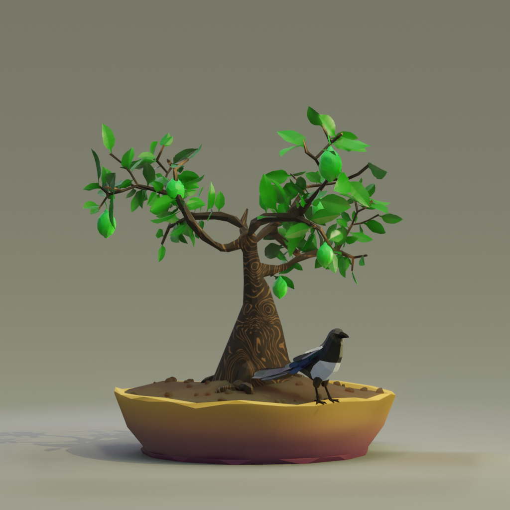 ZENFT Garden Society - Bonsai - Bonsai #8739 - NFT # 8739