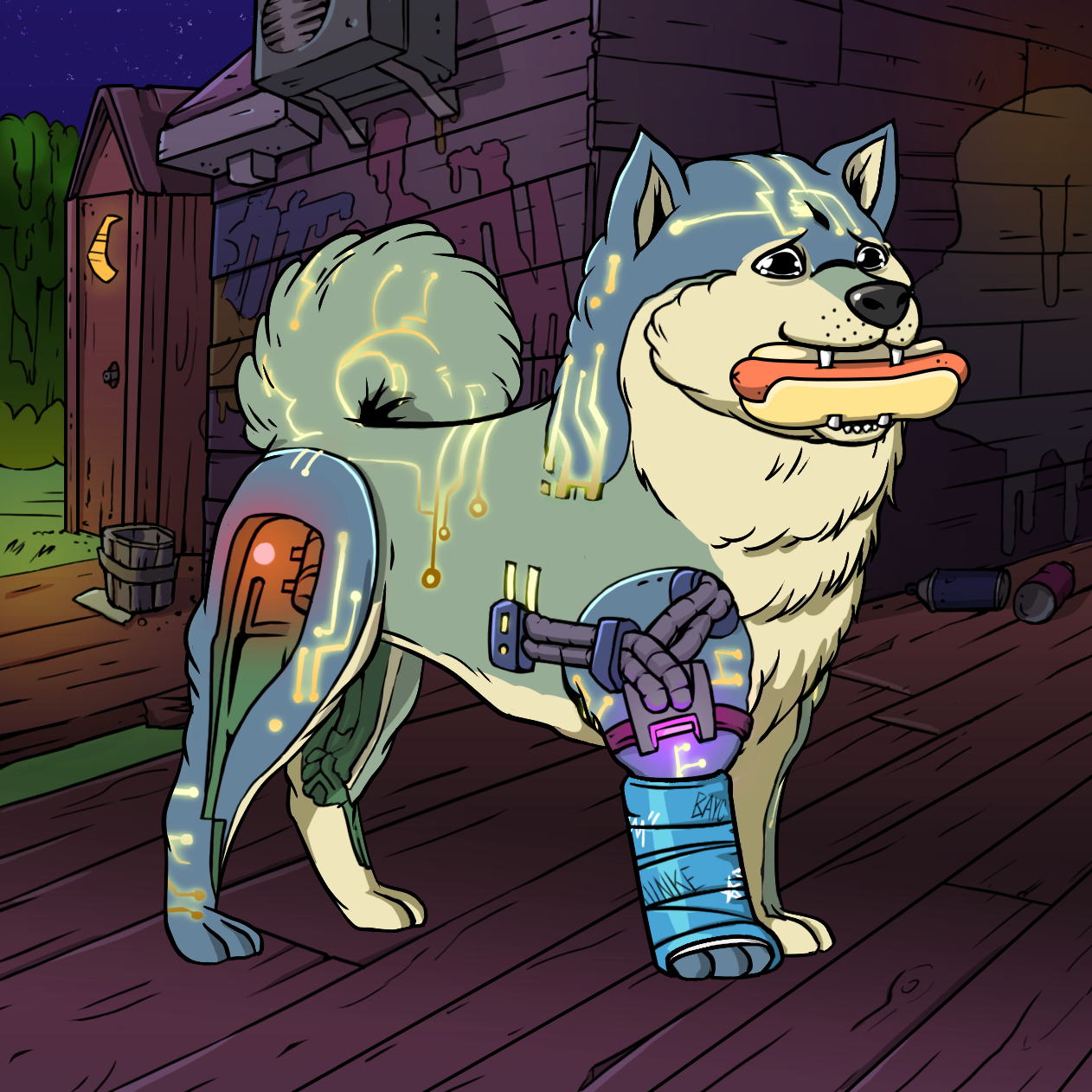 Yuga Labs - Bored Ape Kennel Club - NFT # 1844