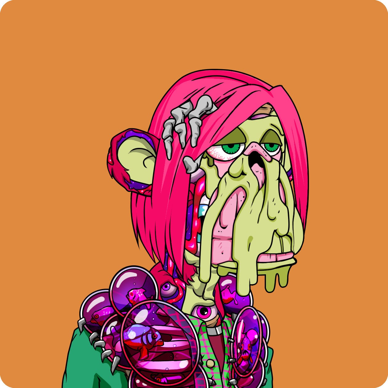 Yuga Labs - Mutant Ape Yacht Club - NFT # 22140