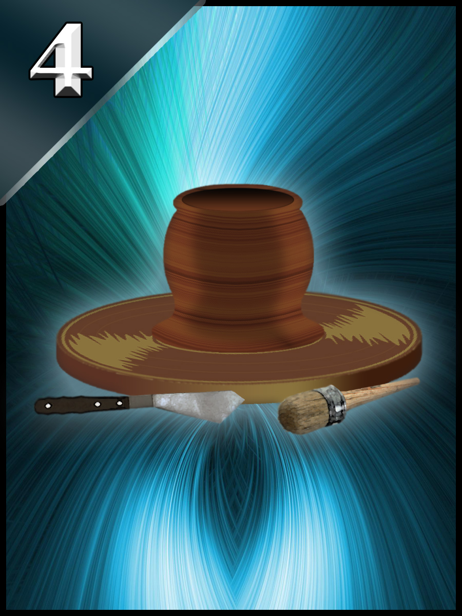 Curio Cards - Curio Cards - Clay - NFT # 4