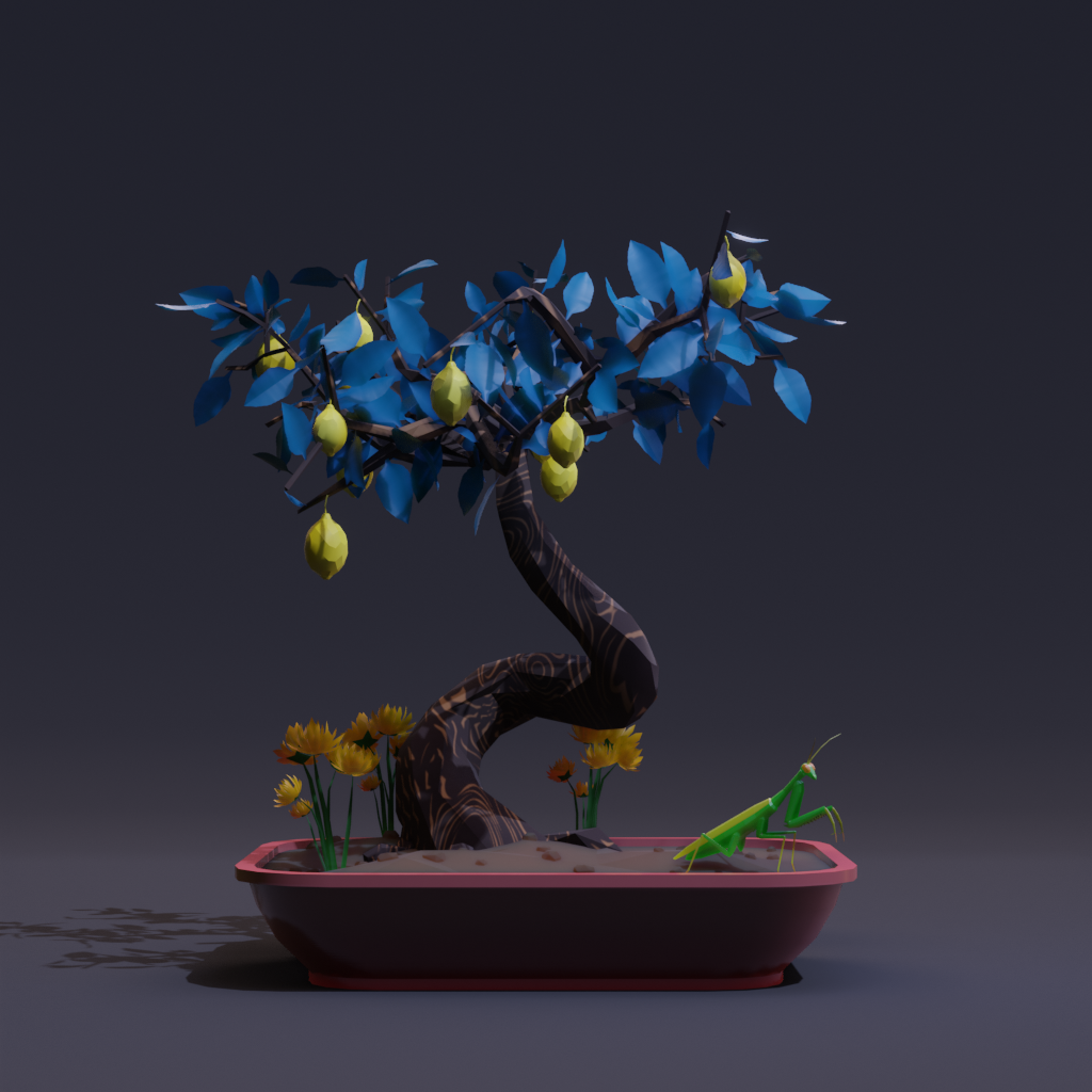 ZENFT Garden Society - Bonsai - Bonsai #8524 - NFT # 8524