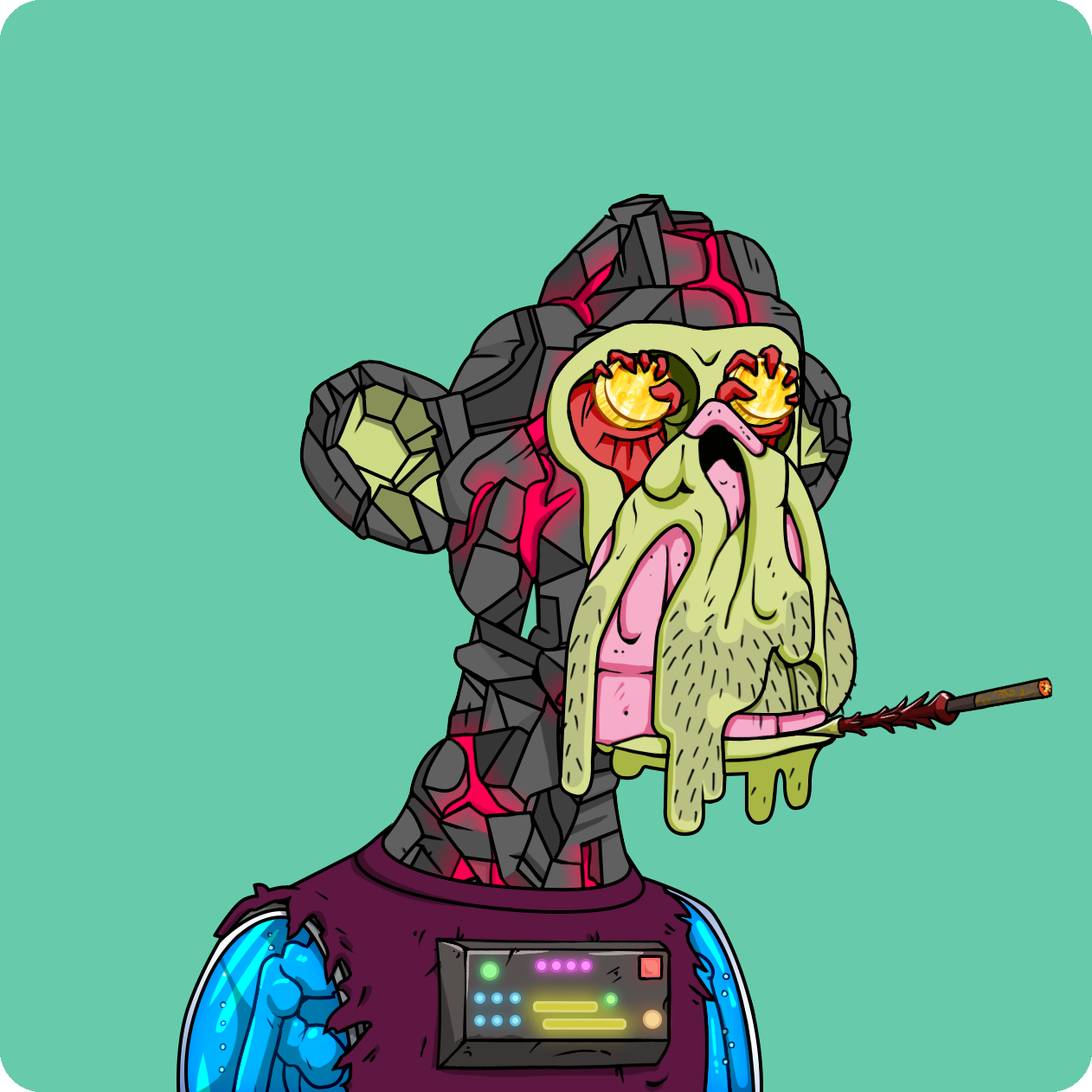 Yuga Labs - Mutant Ape Yacht Club - NFT # 10232