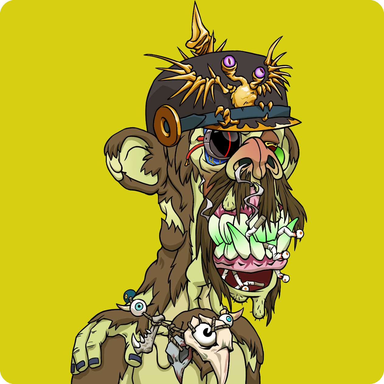 Yuga Labs - Mutant Ape Yacht Club - NFT # 6585