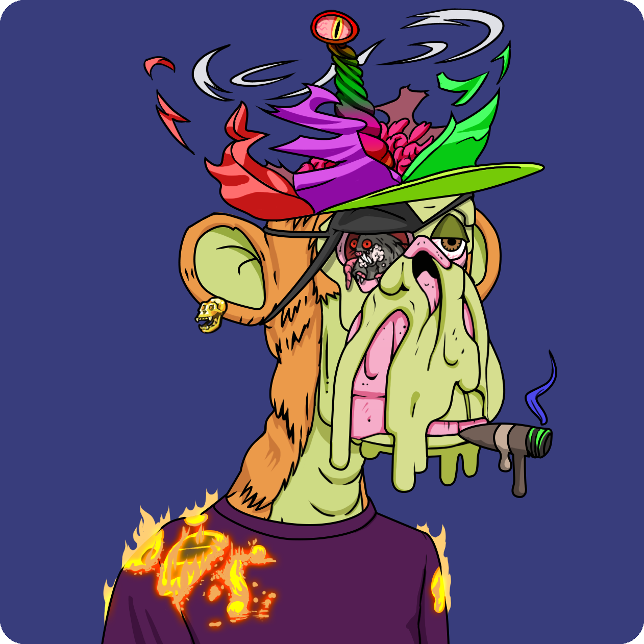 Yuga Labs - Mutant Ape Yacht Club - NFT # 24912