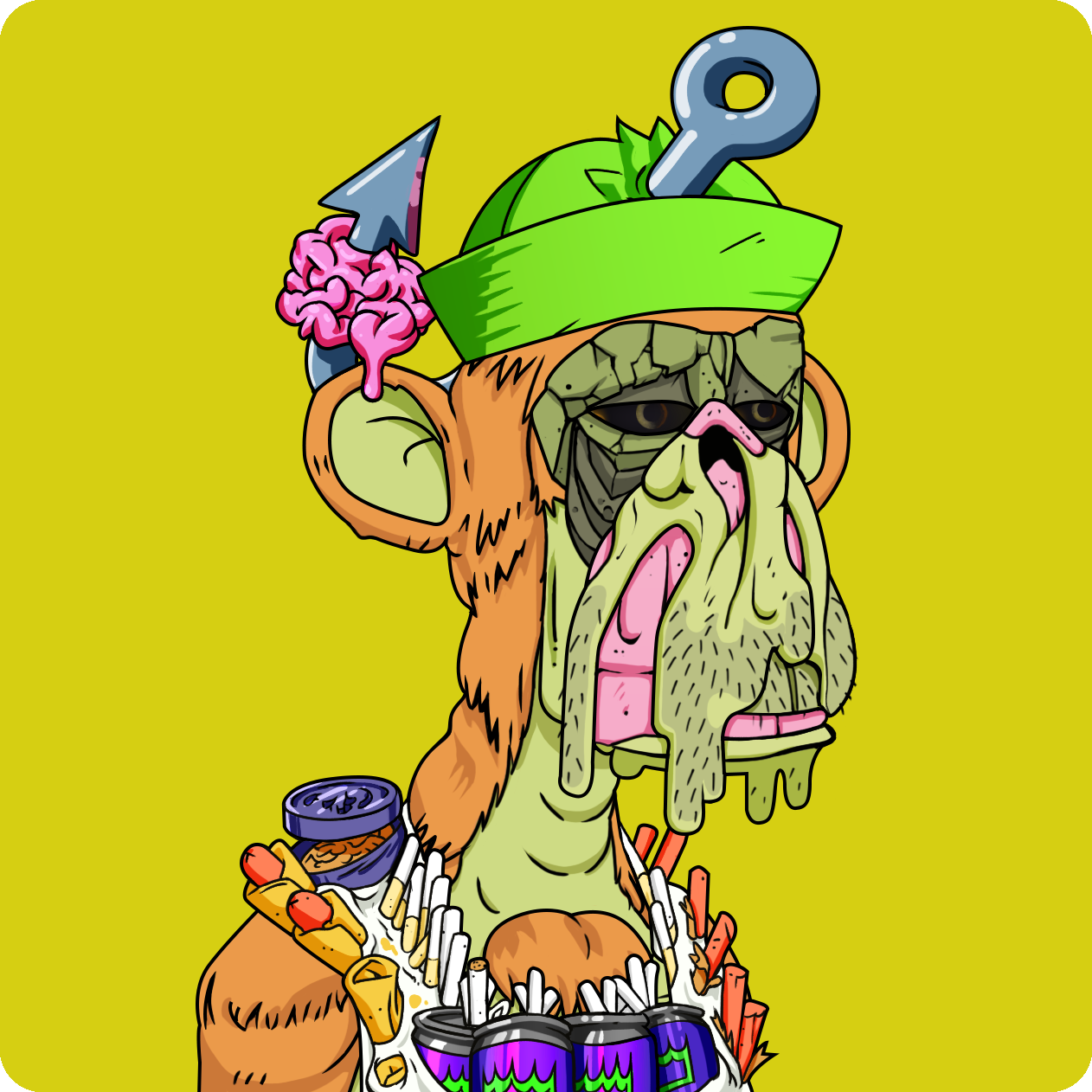 Yuga Labs - Mutant Ape Yacht Club - NFT # 20848