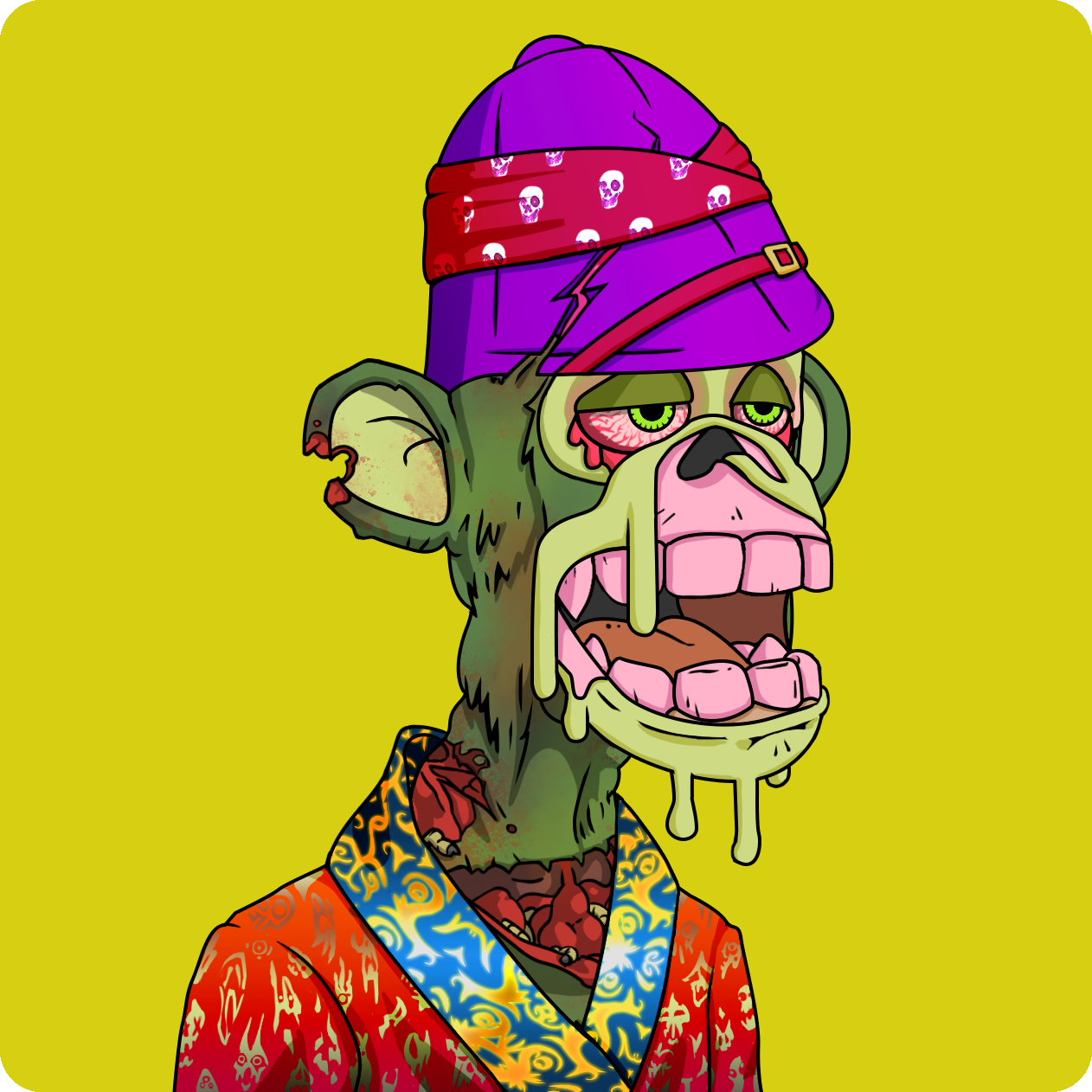 Yuga Labs - Mutant Ape Yacht Club - NFT # 15076