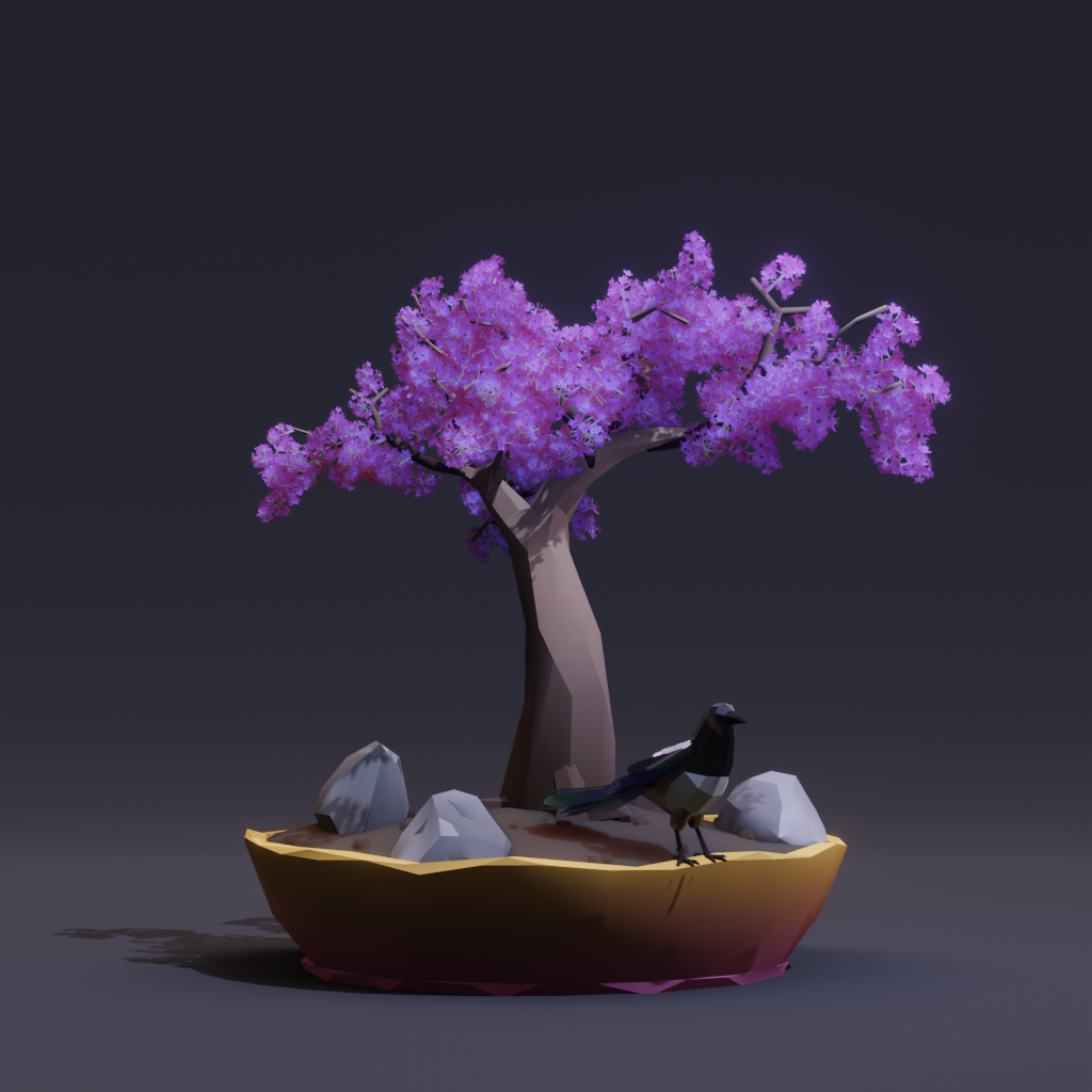 ZENFT Garden Society - Bonsai - Bonsai #8465 - NFT # 8465