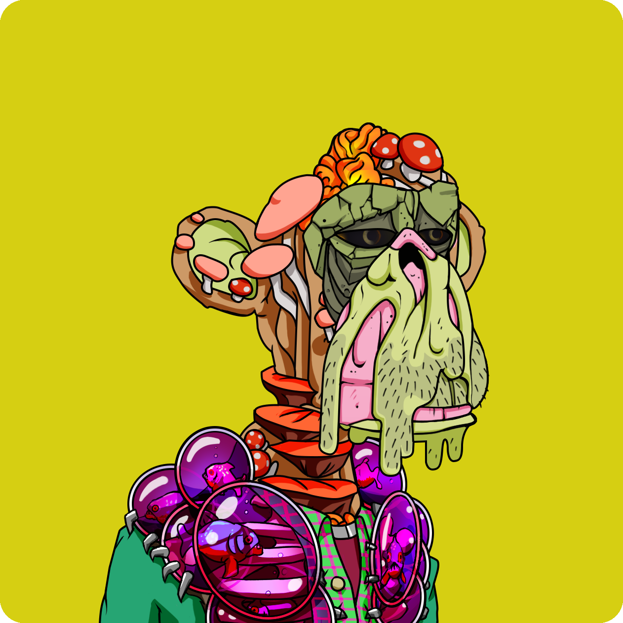 Yuga Labs - Mutant Ape Yacht Club - NFT # 2877