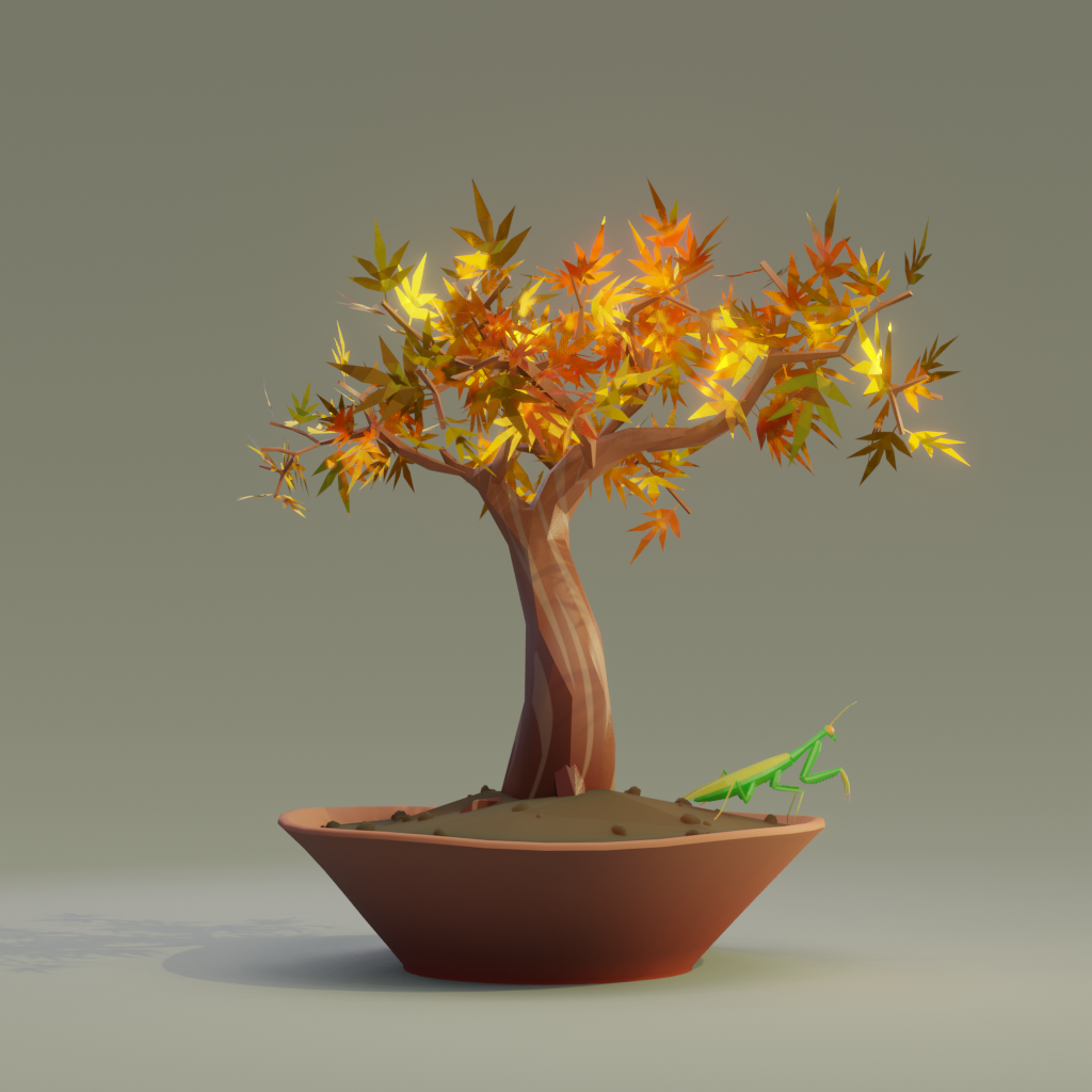 ZENFT Garden Society - Bonsai - Bonsai #8673 - NFT # 8673