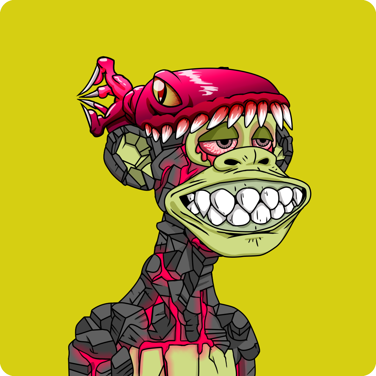 Yuga Labs - Mutant Ape Yacht Club - NFT # 8343