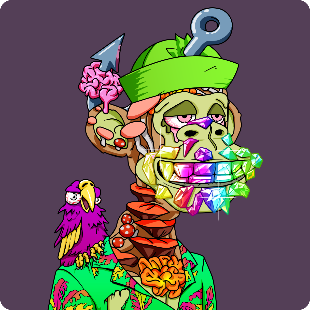 Yuga Labs - Mutant Ape Yacht Club - NFT # 22628