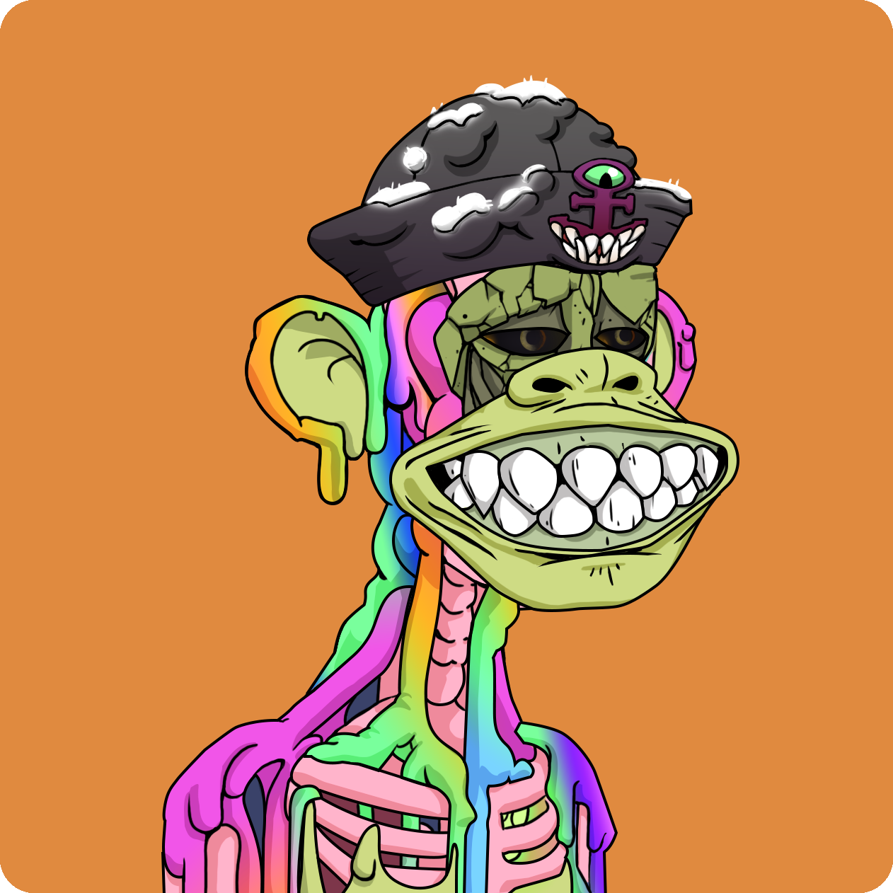 Yuga Labs - Mutant Ape Yacht Club - NFT # 8594