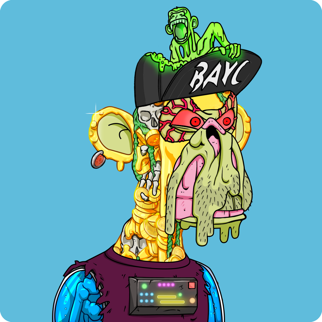 Yuga Labs - Mutant Ape Yacht Club - NFT # 24796