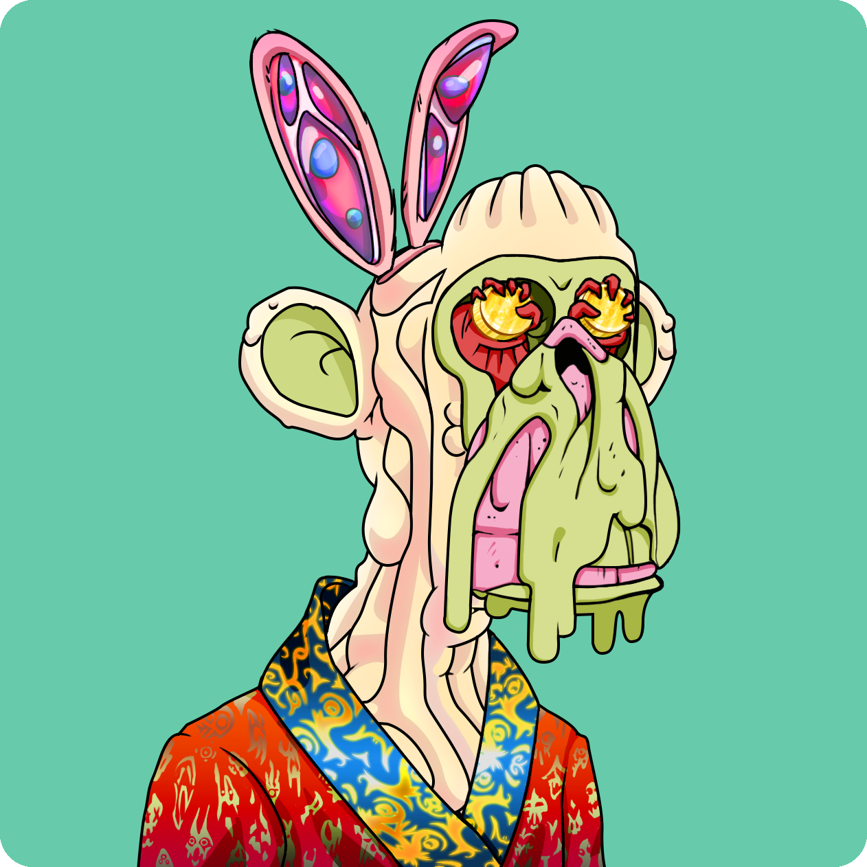 Yuga Labs - Mutant Ape Yacht Club - NFT # 4455