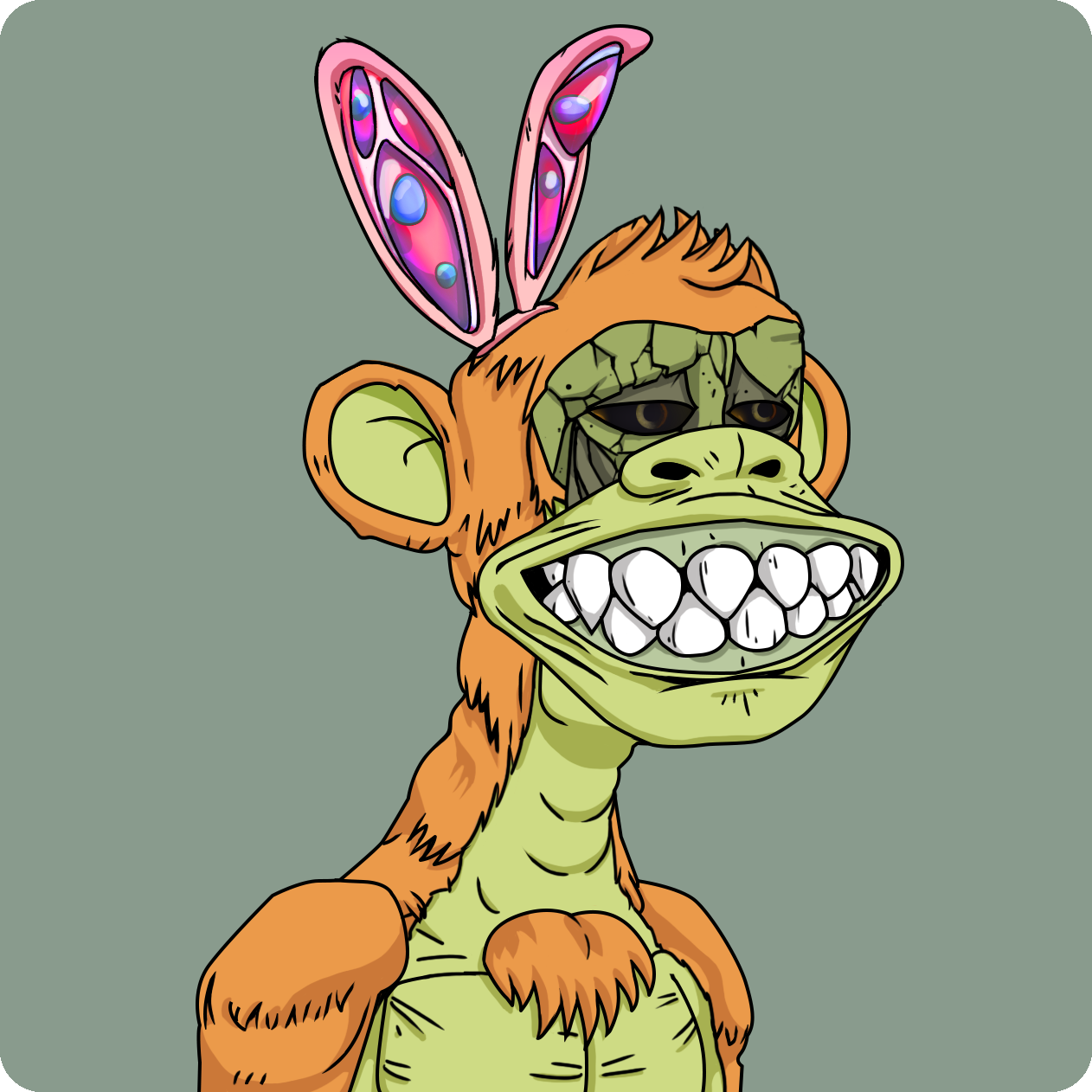 Yuga Labs - Mutant Ape Yacht Club - NFT # 21268