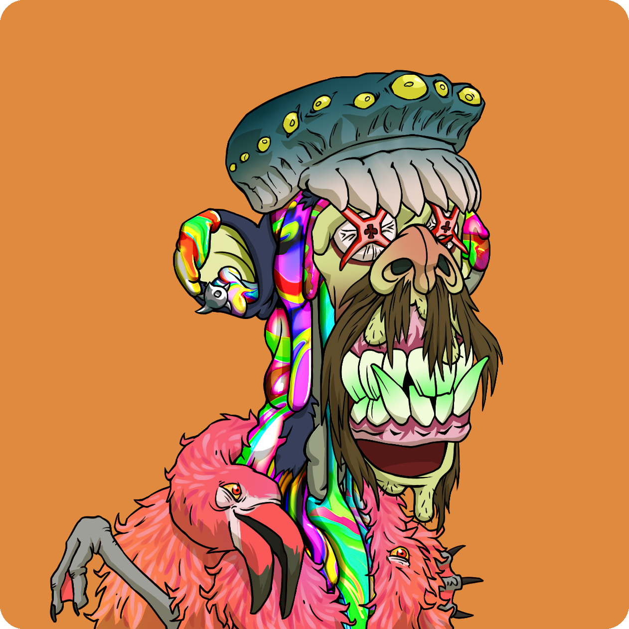 Yuga Labs - Mutant Ape Yacht Club - NFT # 16551