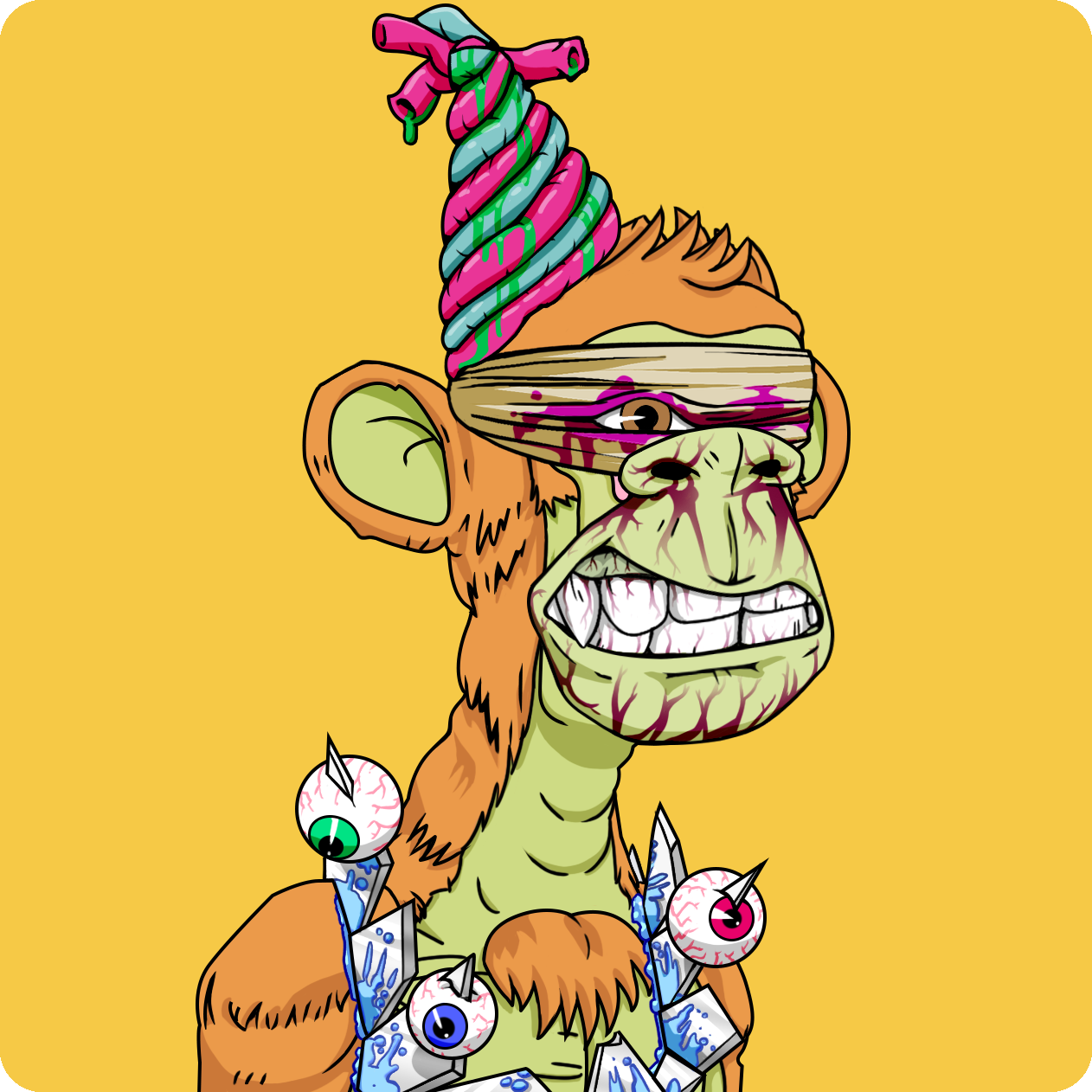 Yuga Labs - Mutant Ape Yacht Club - NFT # 26184