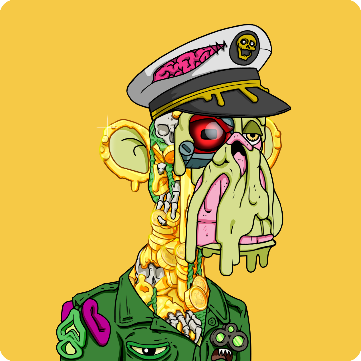 Yuga Labs - Mutant Ape Yacht Club - NFT # 584