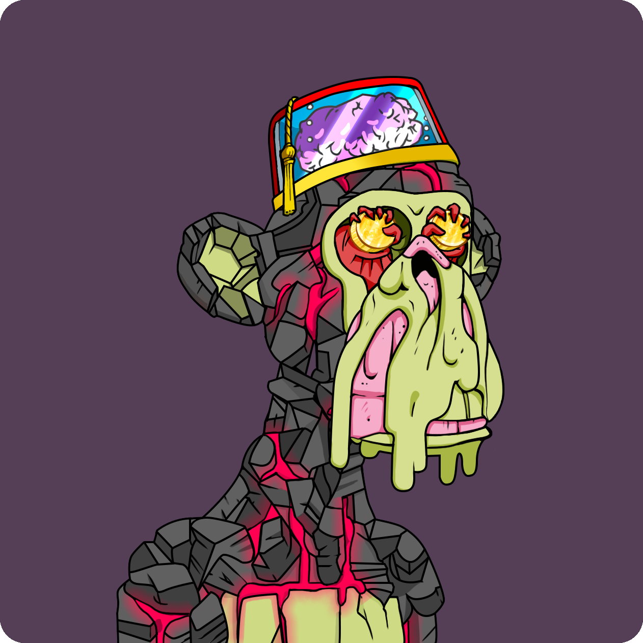 Yuga Labs - Mutant Ape Yacht Club - NFT # 19544