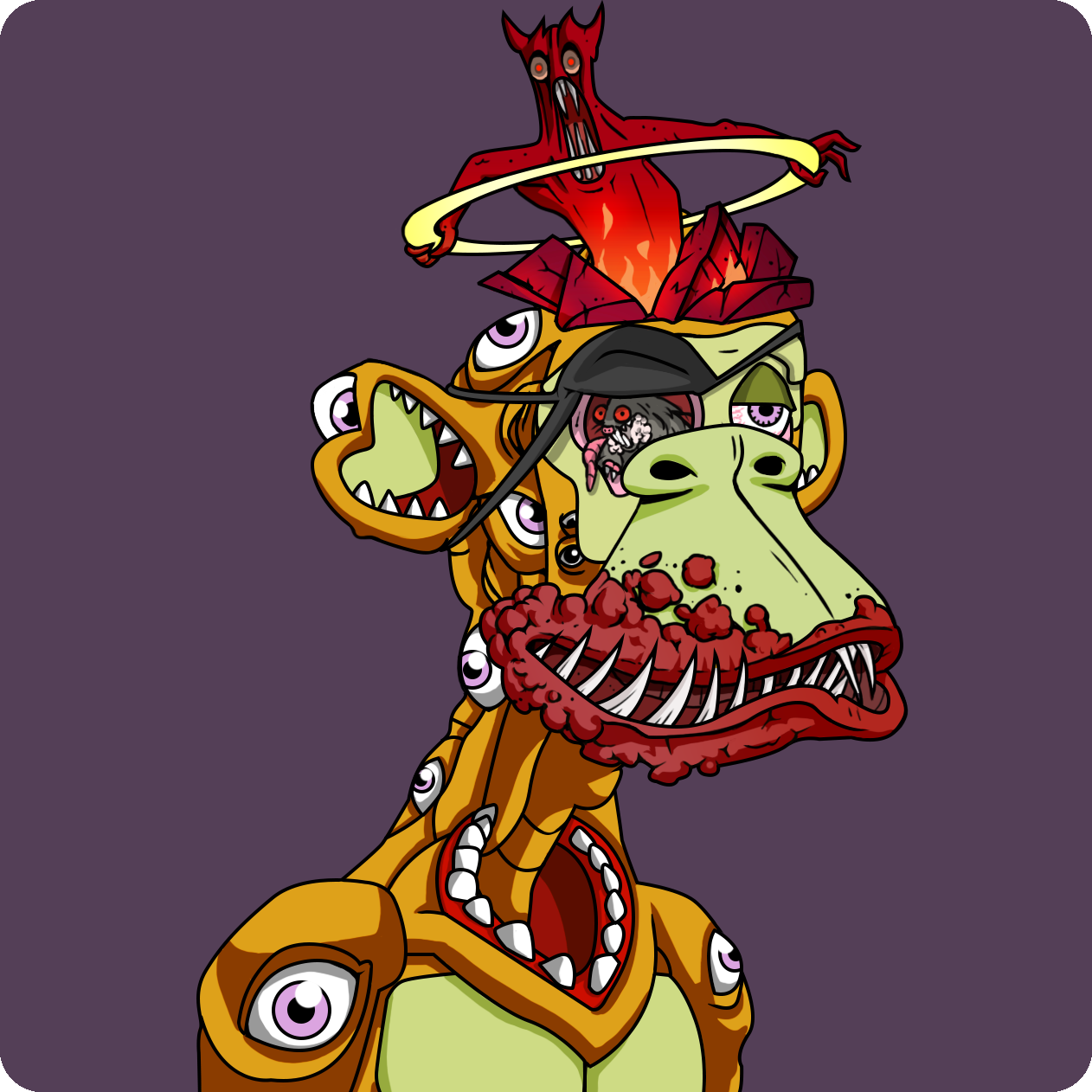 Yuga Labs - Mutant Ape Yacht Club - NFT # 9041