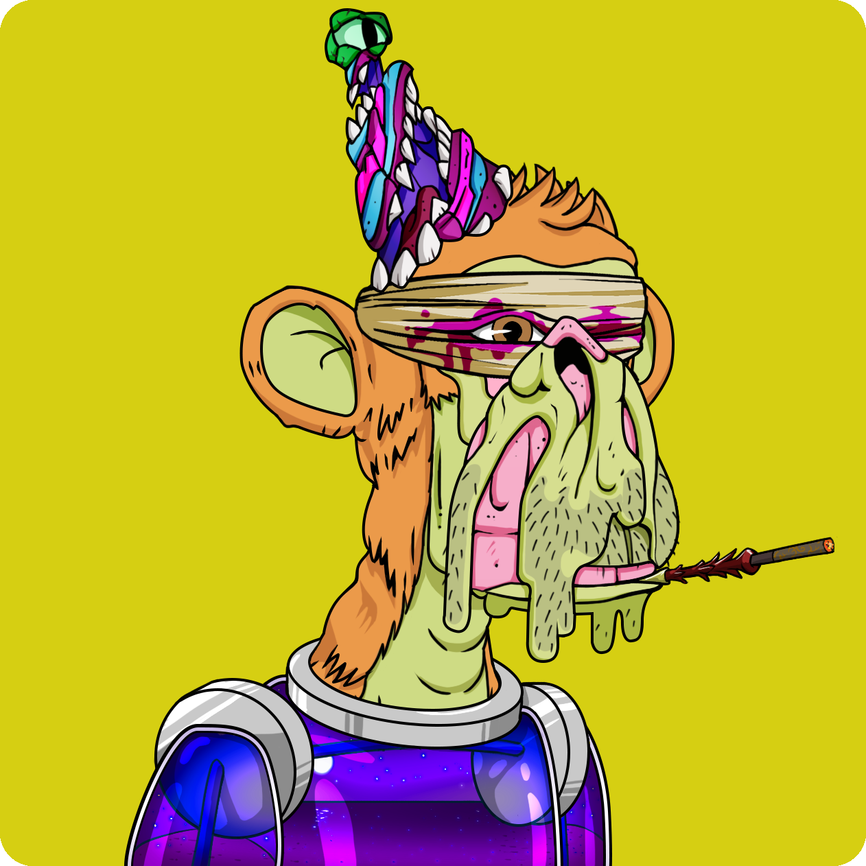 Yuga Labs - Mutant Ape Yacht Club - NFT # 3534