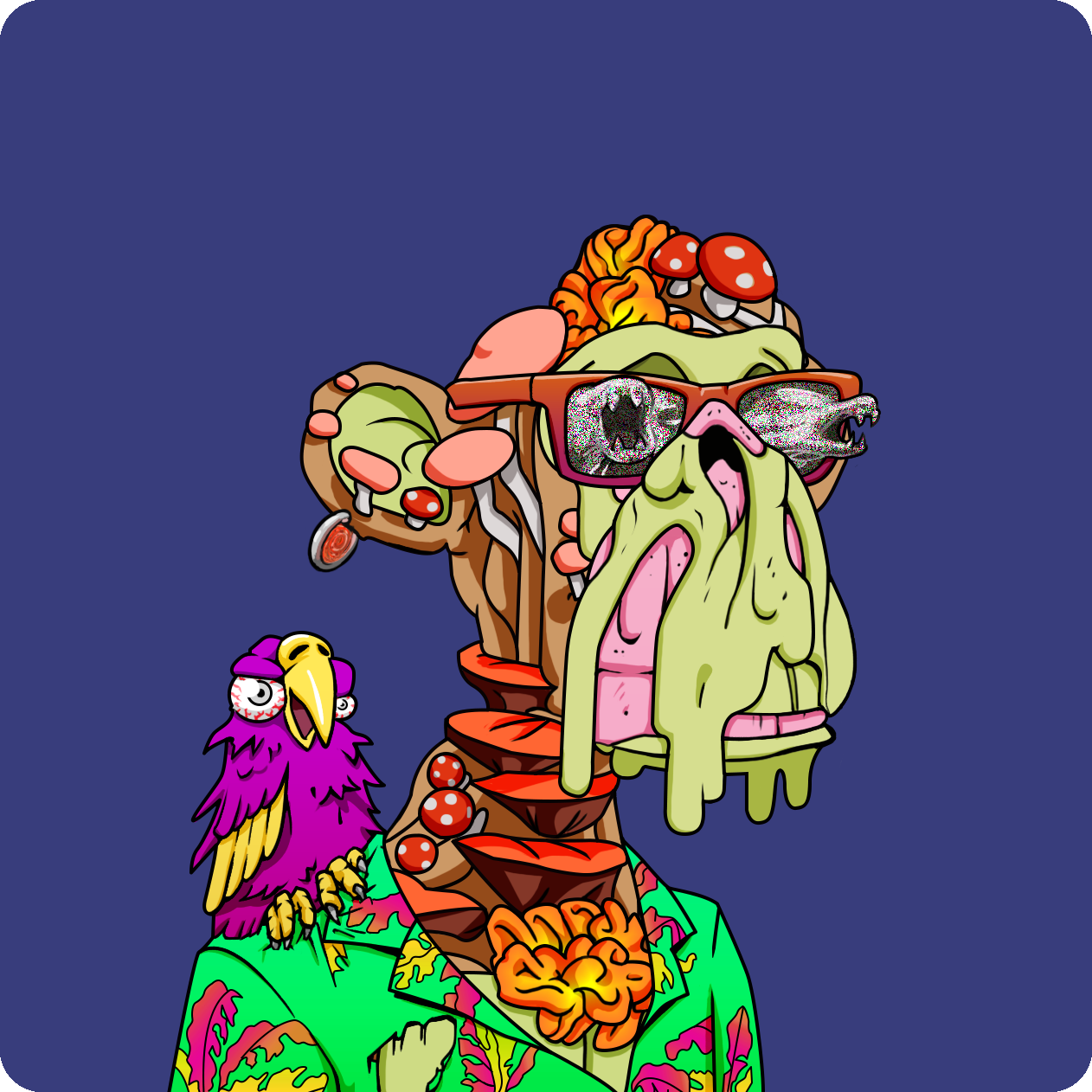 Yuga Labs - Mutant Ape Yacht Club - NFT # 3408