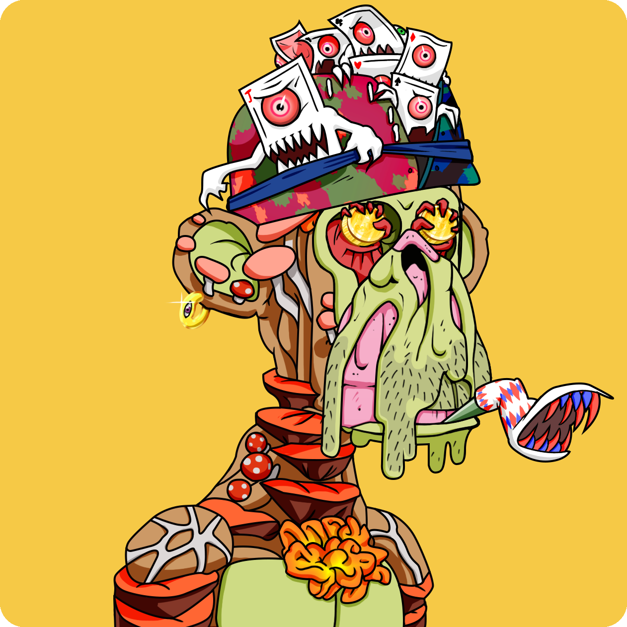 Yuga Labs - Mutant Ape Yacht Club - NFT # 15934