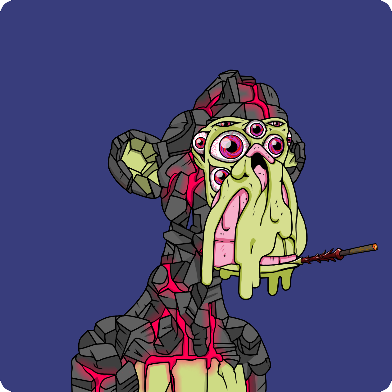 Yuga Labs - Mutant Ape Yacht Club - NFT # 2121