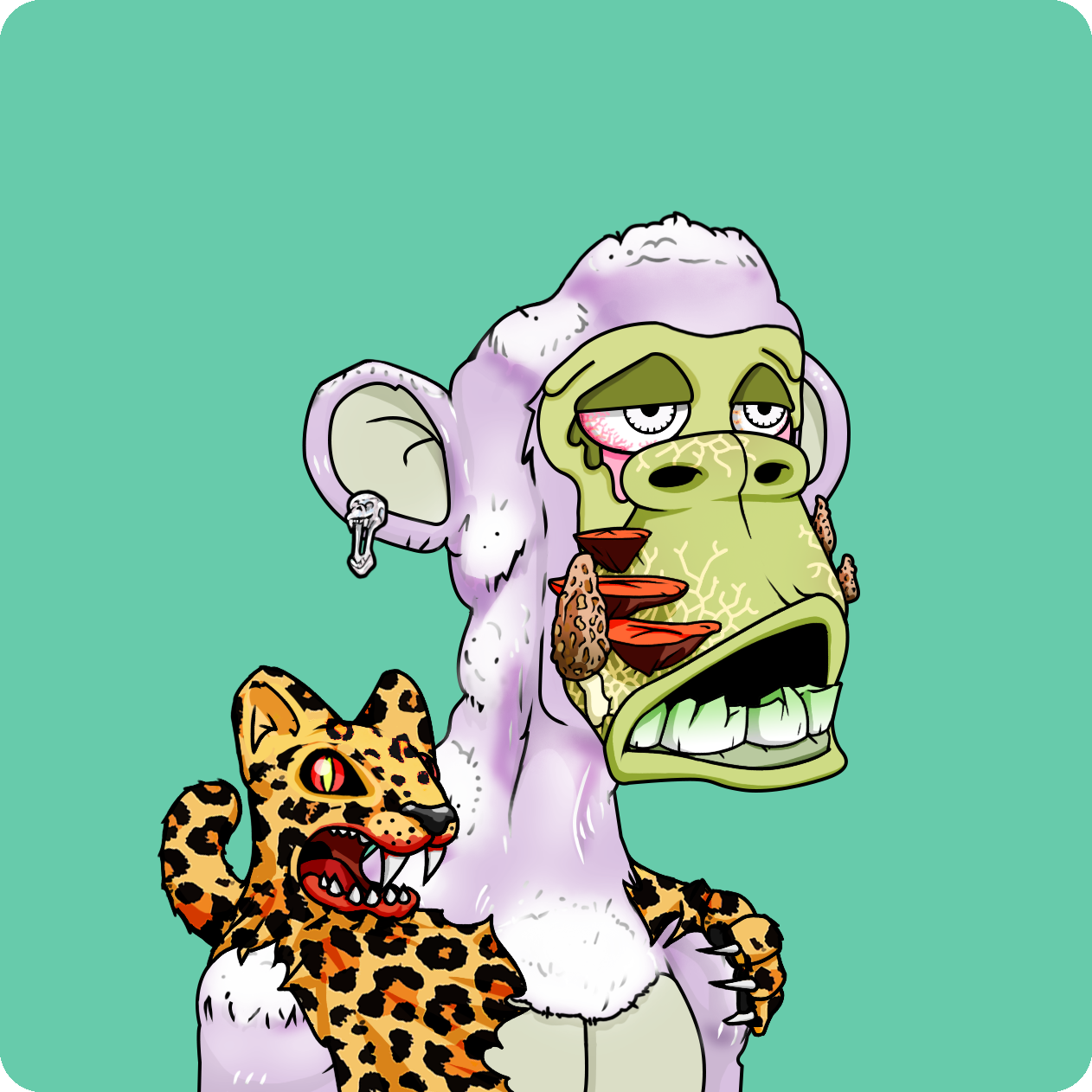 Yuga Labs - Mutant Ape Yacht Club - NFT # 3212