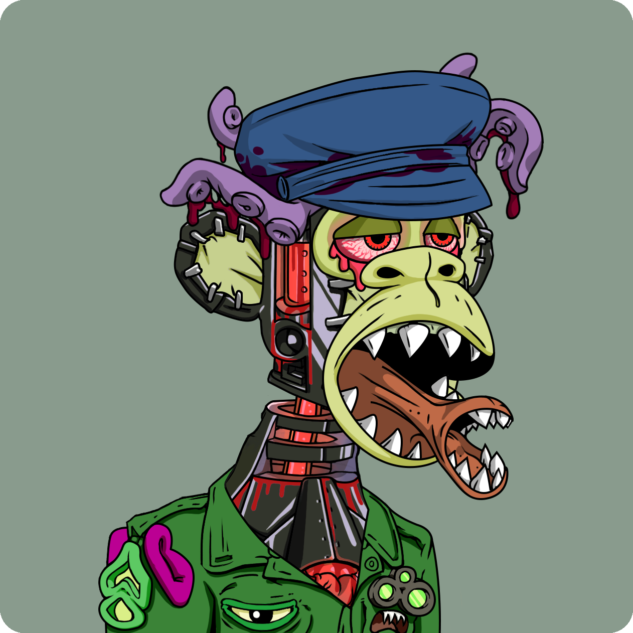 Yuga Labs - Mutant Ape Yacht Club - NFT # 11944