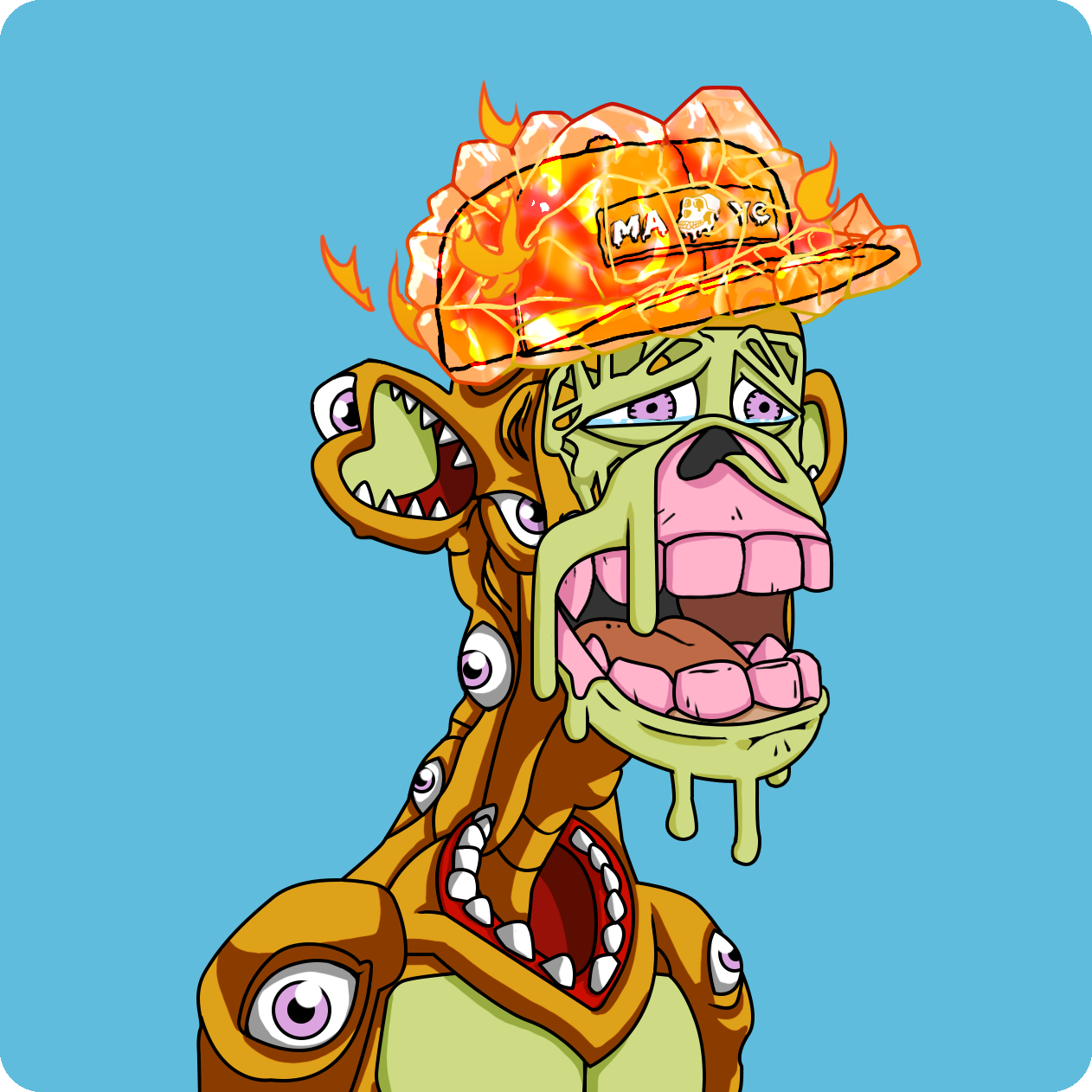 Yuga Labs - Mutant Ape Yacht Club - NFT # 6069